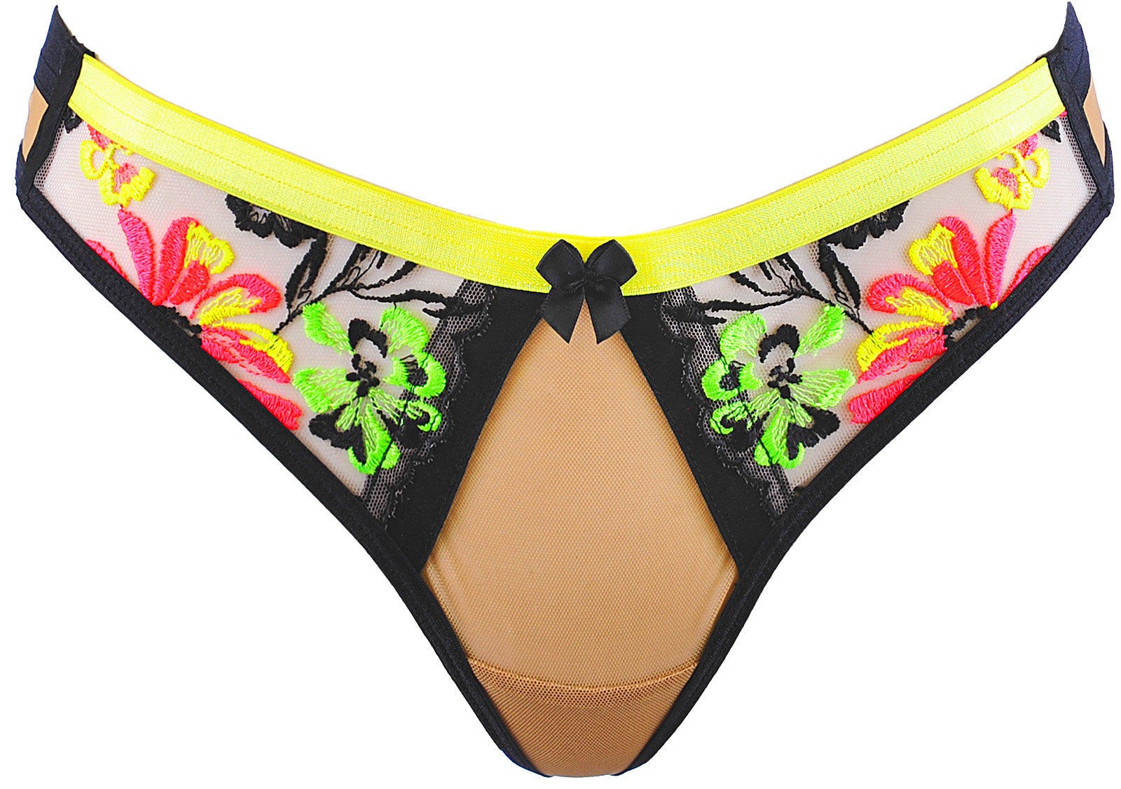 Axami Luminara Sheer Thong Panty — view 3