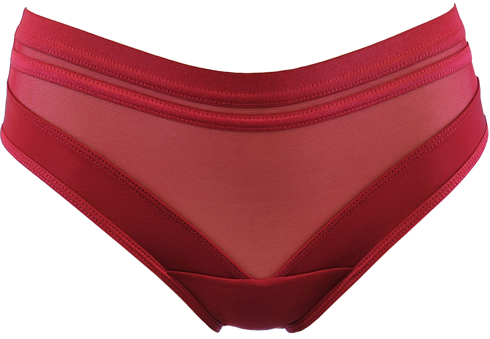 Axami Linea Burgundy Soft Bikini Panty — view 3