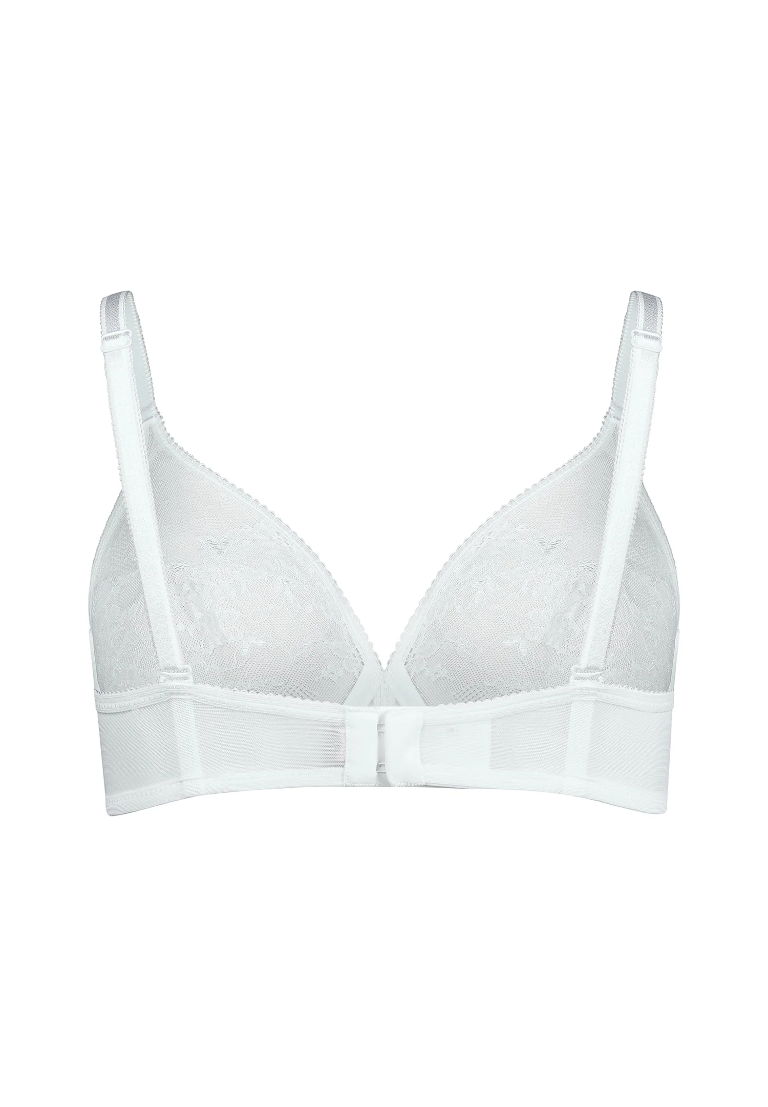 Gossard Glossies Lace White Sheer Molded Bra — view 5