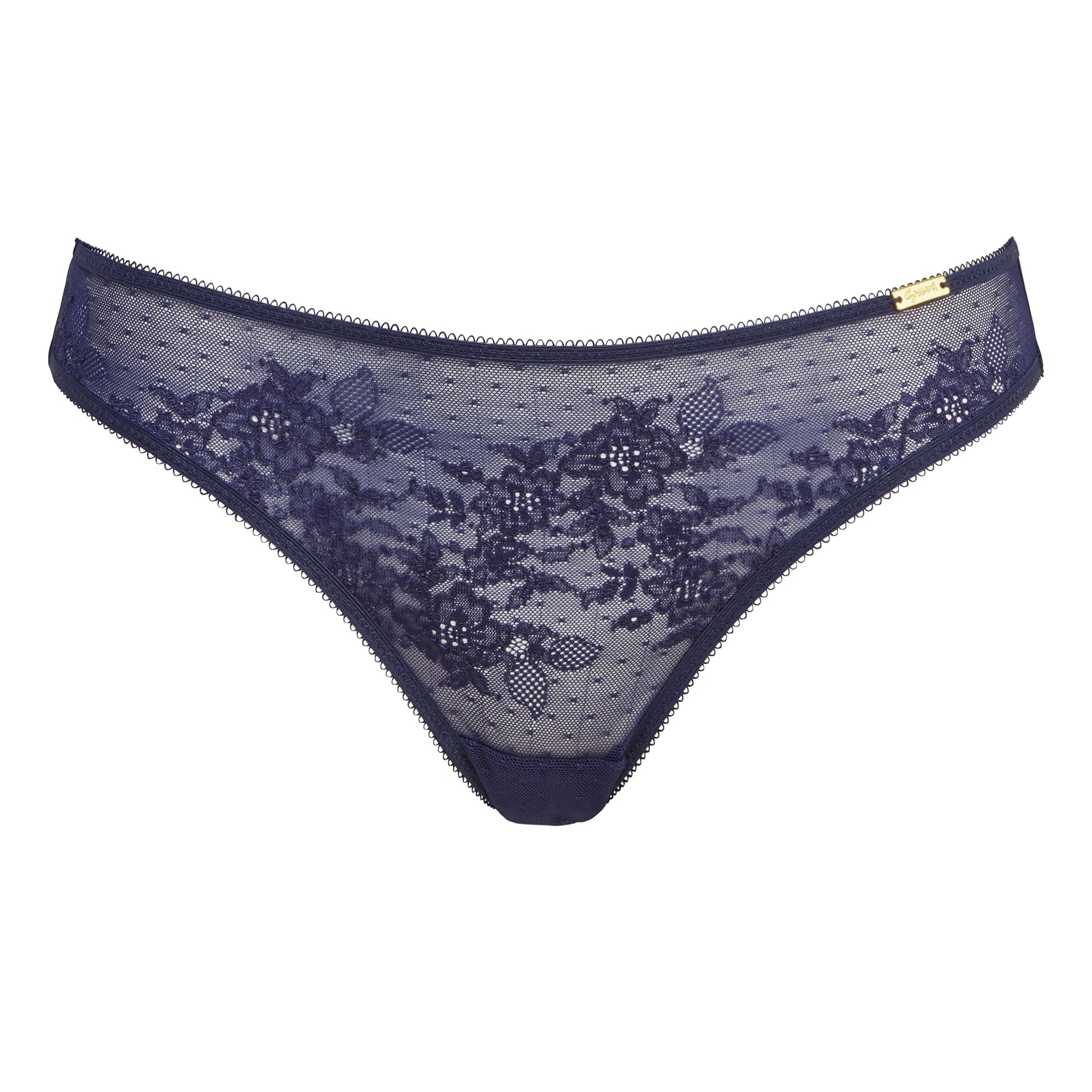 Gossard Glossies Lace Eclipse Sheer Bikini Panty — view 3