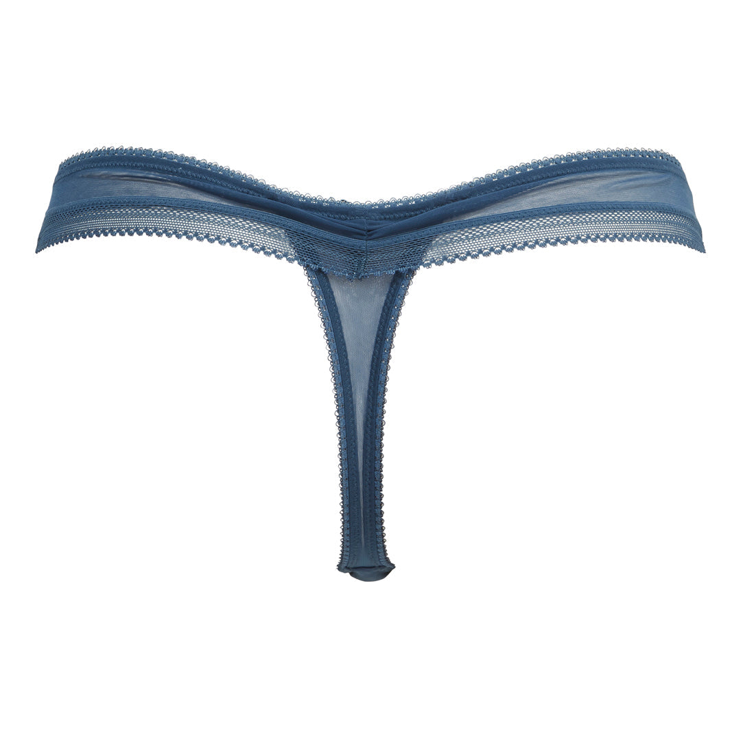 Gossard Swirl Sheer Lace Thong Panty — view 5