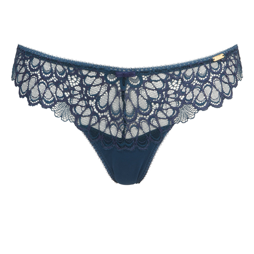 Gossard Swirl Sheer Lace Thong Panty — view 4
