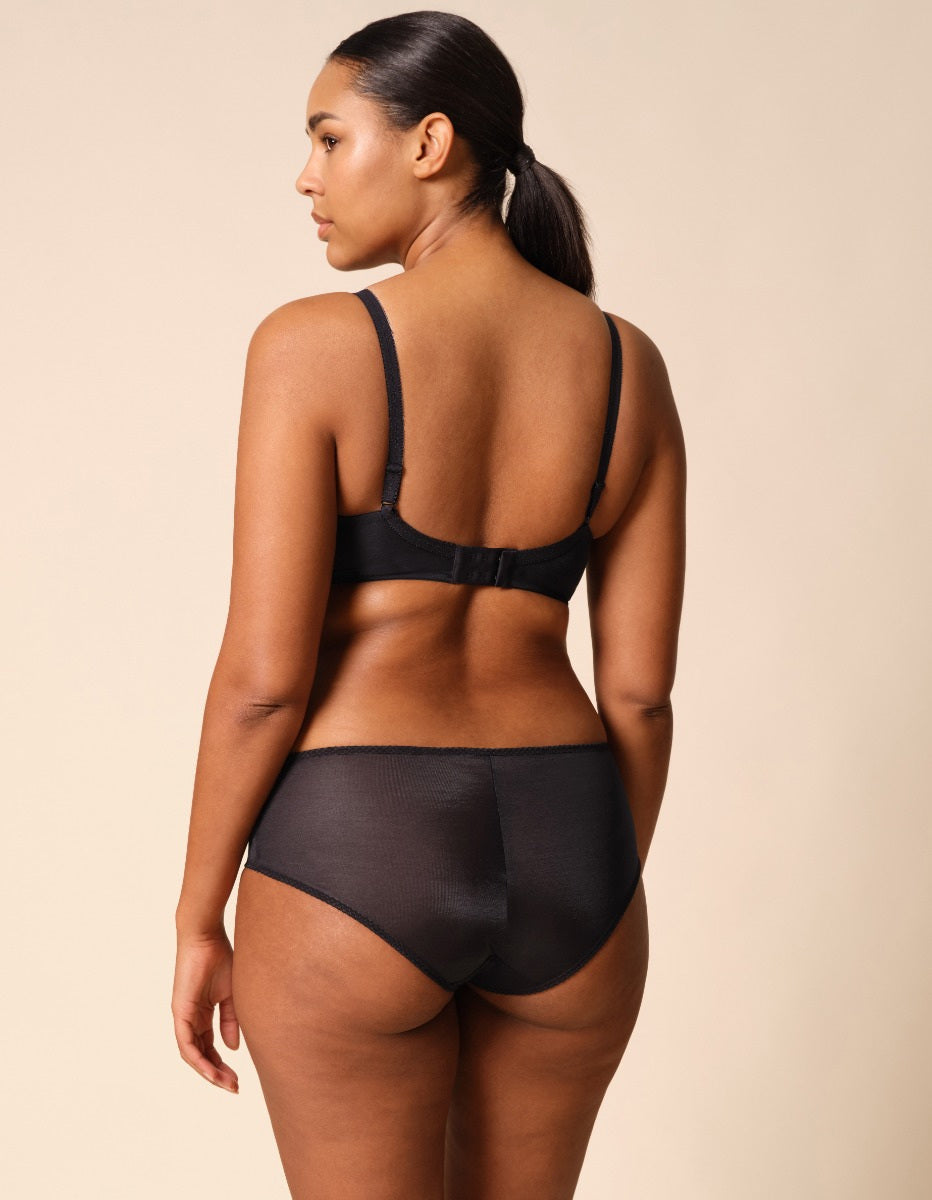 Gossard Glossies Black Sheer Shorts Panty — view 6
