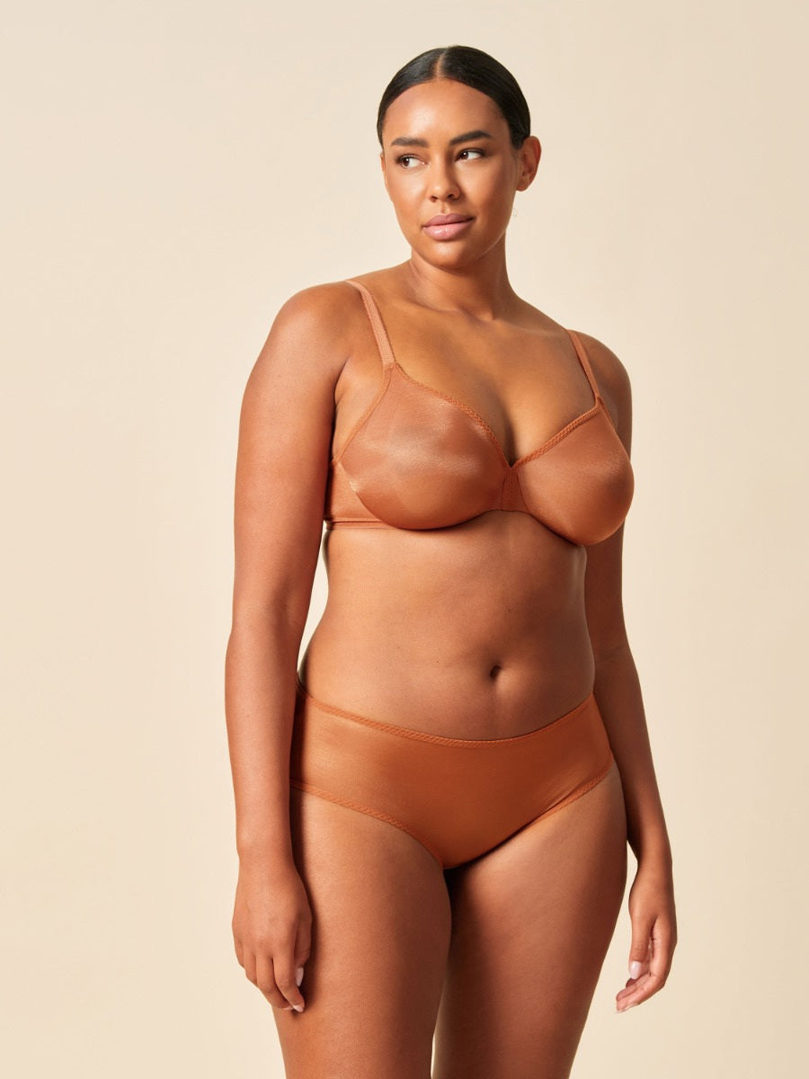 Gossard Glossies Sunkissed Sheer Short Panty — view 7