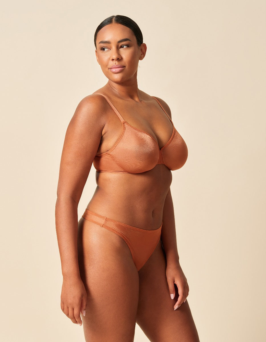 Gossard Glossies Sunkissed Sheer Molded Bra — view 7