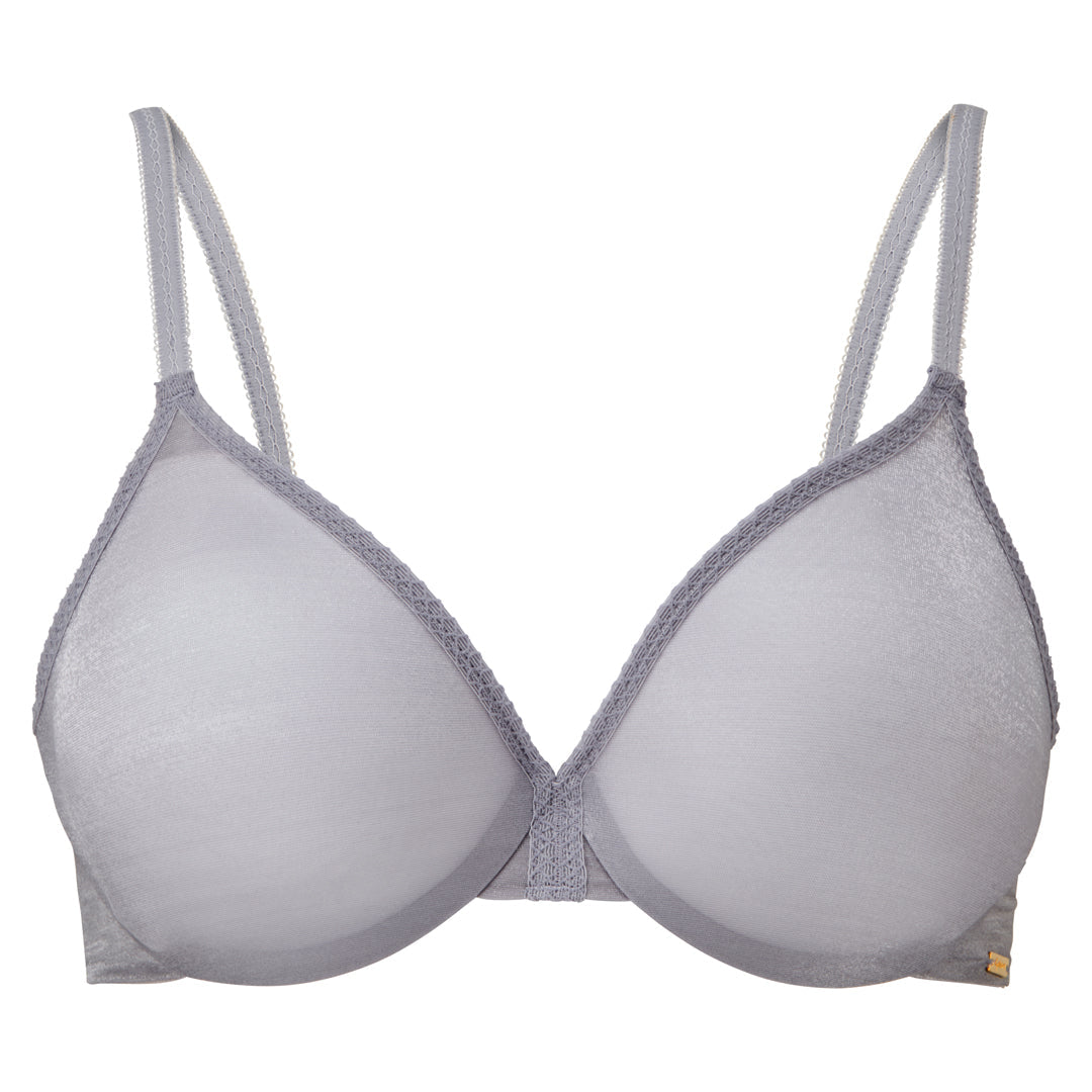 Gossard Glossies Silver Sheer Molded Bra — view 7