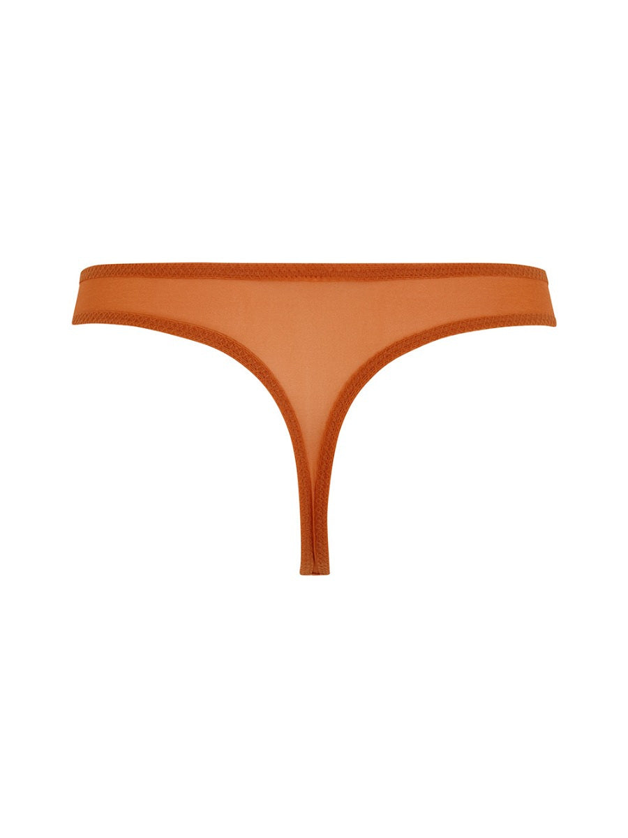 Gossard Glossies Sunkissed Sheer Thong Panties — view 4
