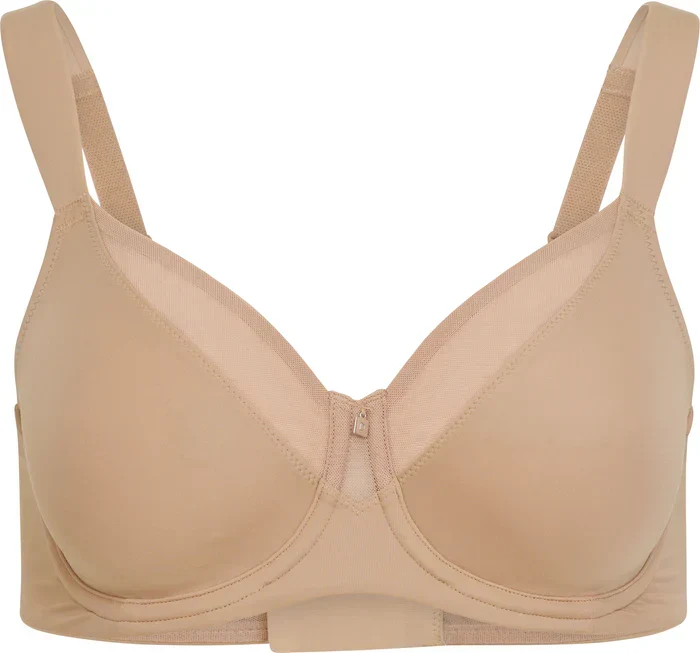 Smoothing Comfort Underwire Minimizer Bra Mocha - Elegant Lift & Support — view 6