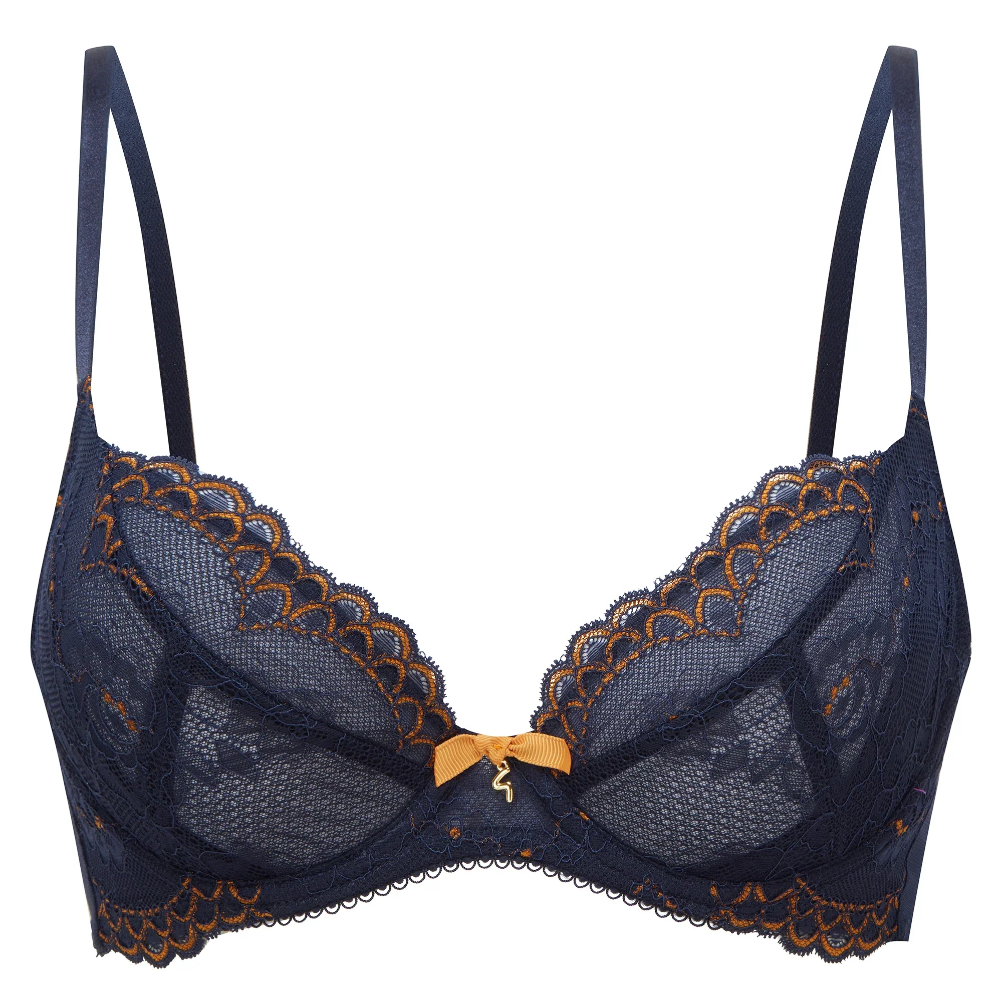 Gossard Superboost Lace Midnight Blue Plunge Bra — view 3
