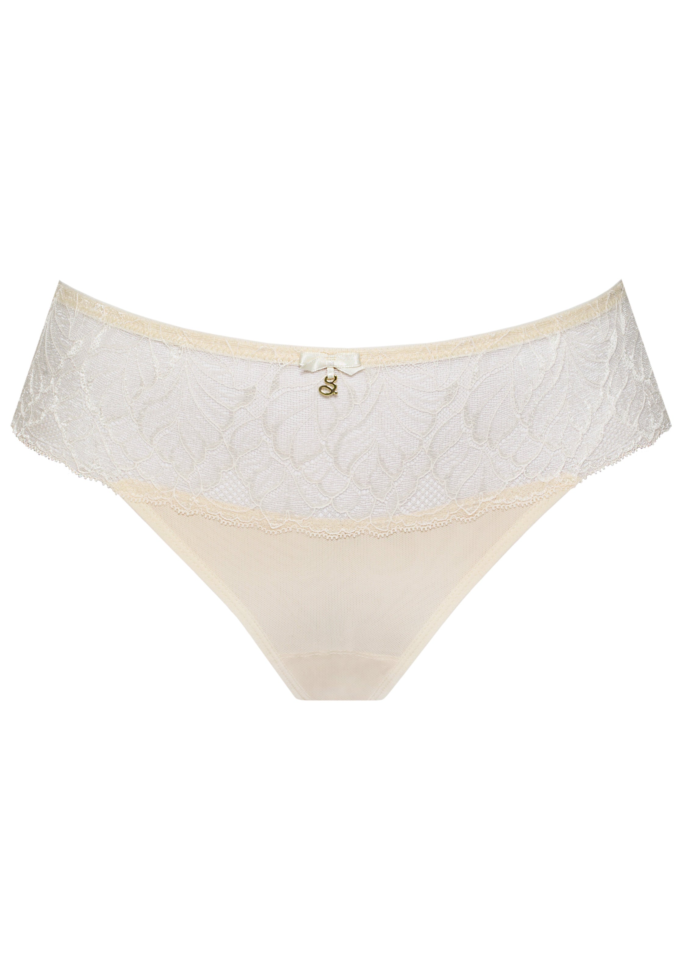 Samanta Amelia Sponge Cake Mid‑Rise Mesh String Panty — view 4