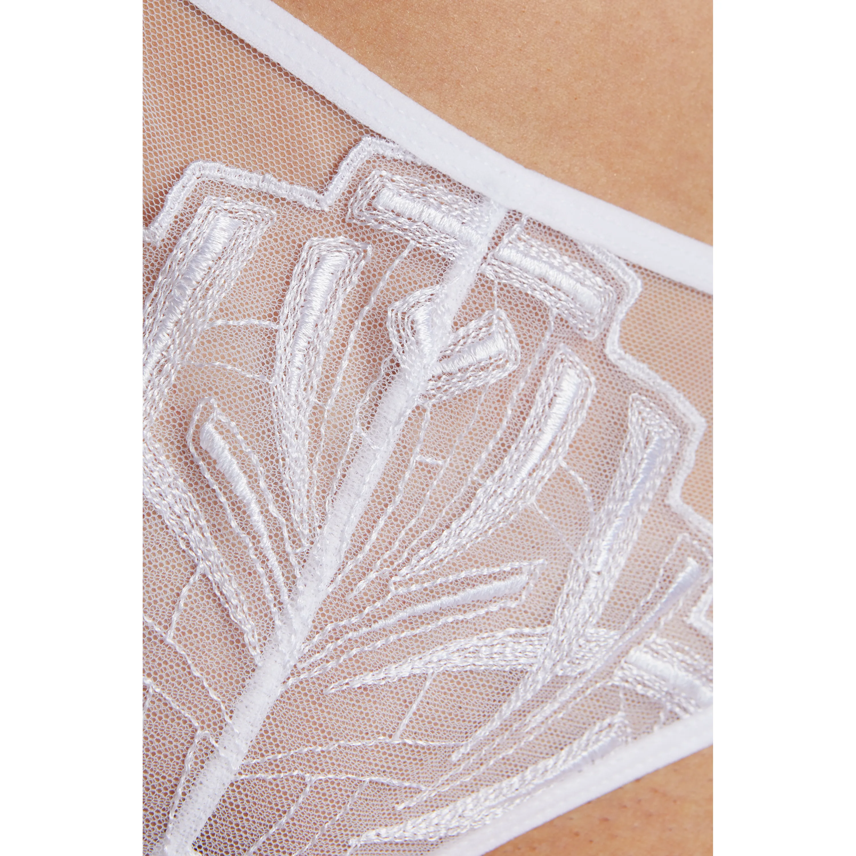 Gorteks Angel Sheer Mesh Embroidery Bikini Panty — view 3