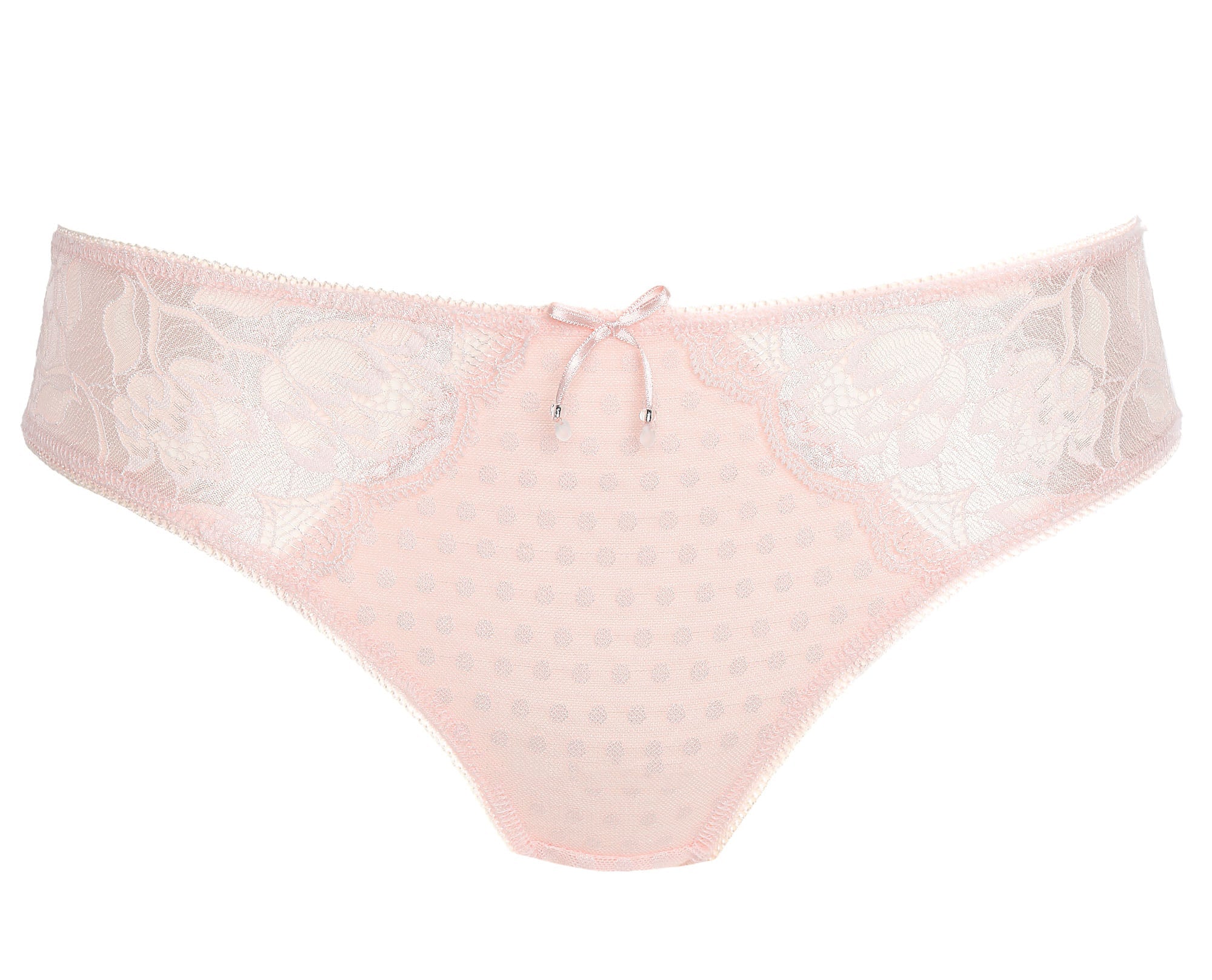 Gorteks Bari Semi-Sheer Lace Bikini Panty — view 4
