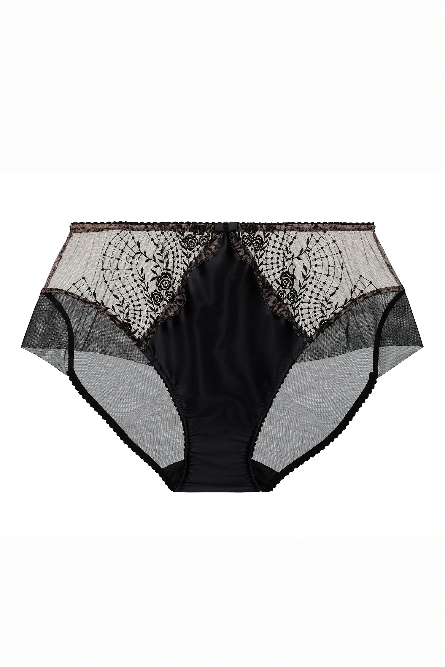 Dita Von Teese Julie's Roses Bikini Black — view 3