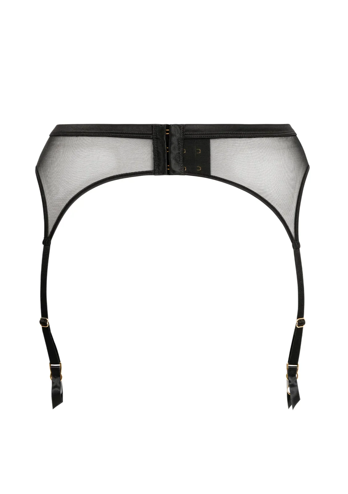 Atelier Amour Douce Insomnia Sheer Mesh Garter Belt — view 5