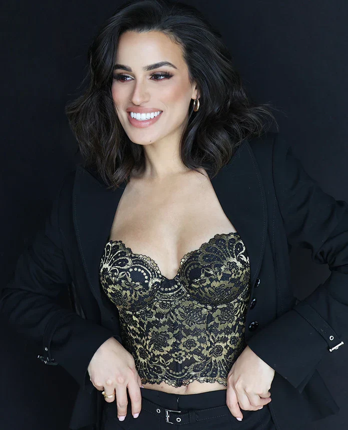 Lace Strapless Bustier Dominique Estrada Black — view 4
