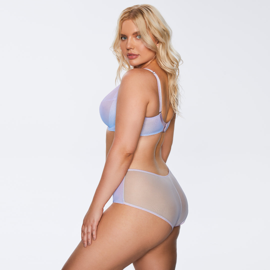 Kinga Digital Sheer Mesh Full Busted Bra — view 4