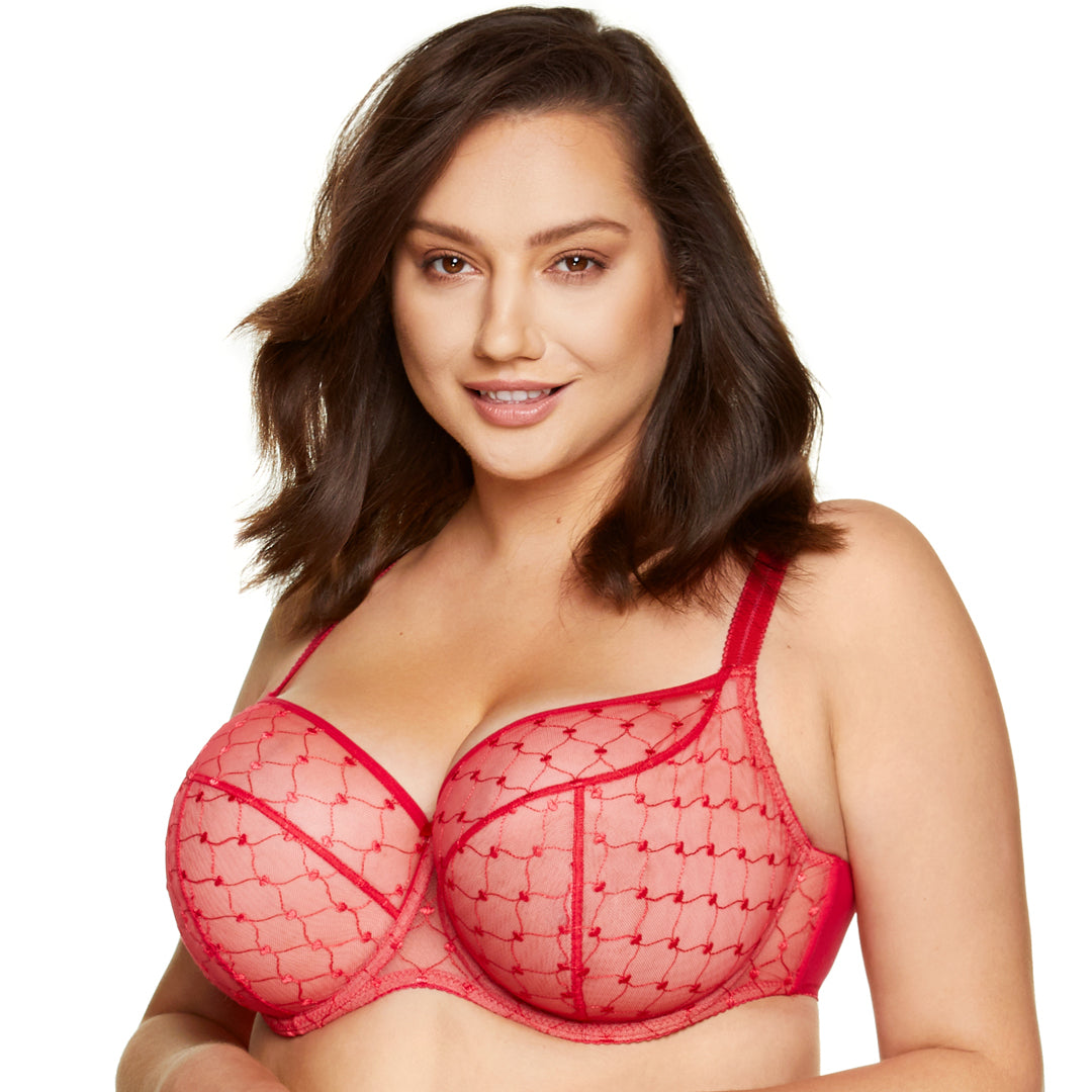 Gorteks Euphoria Sheer Mesh 3-Part Bra — view 5