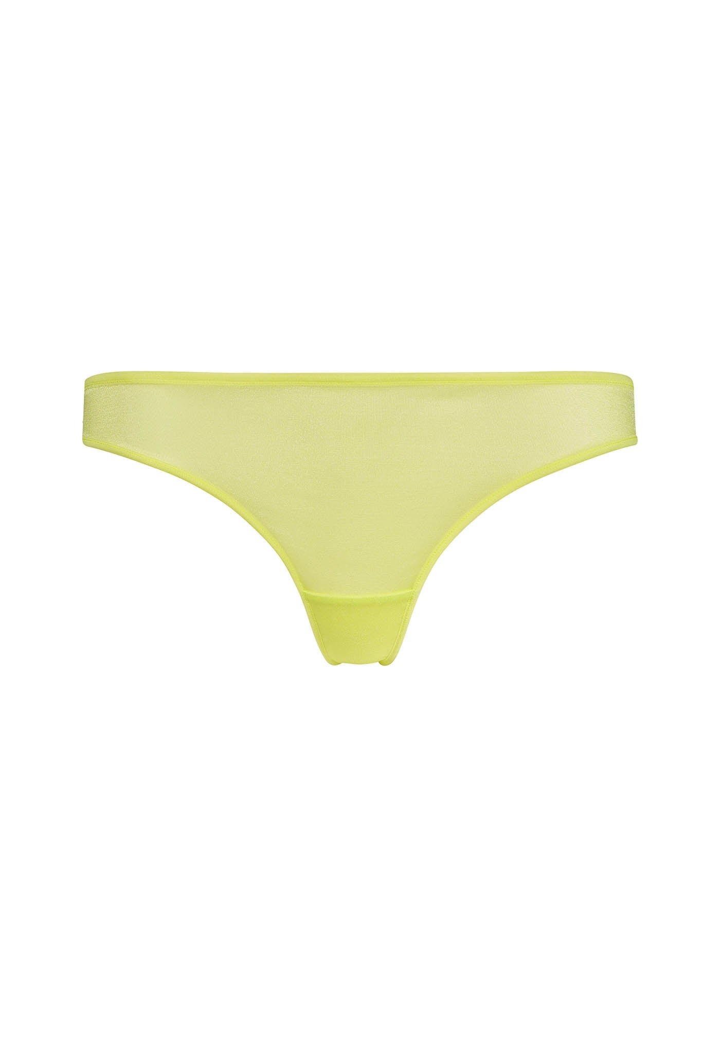 Gossard Glossies Sunny Lime Sheer Thong — view 5