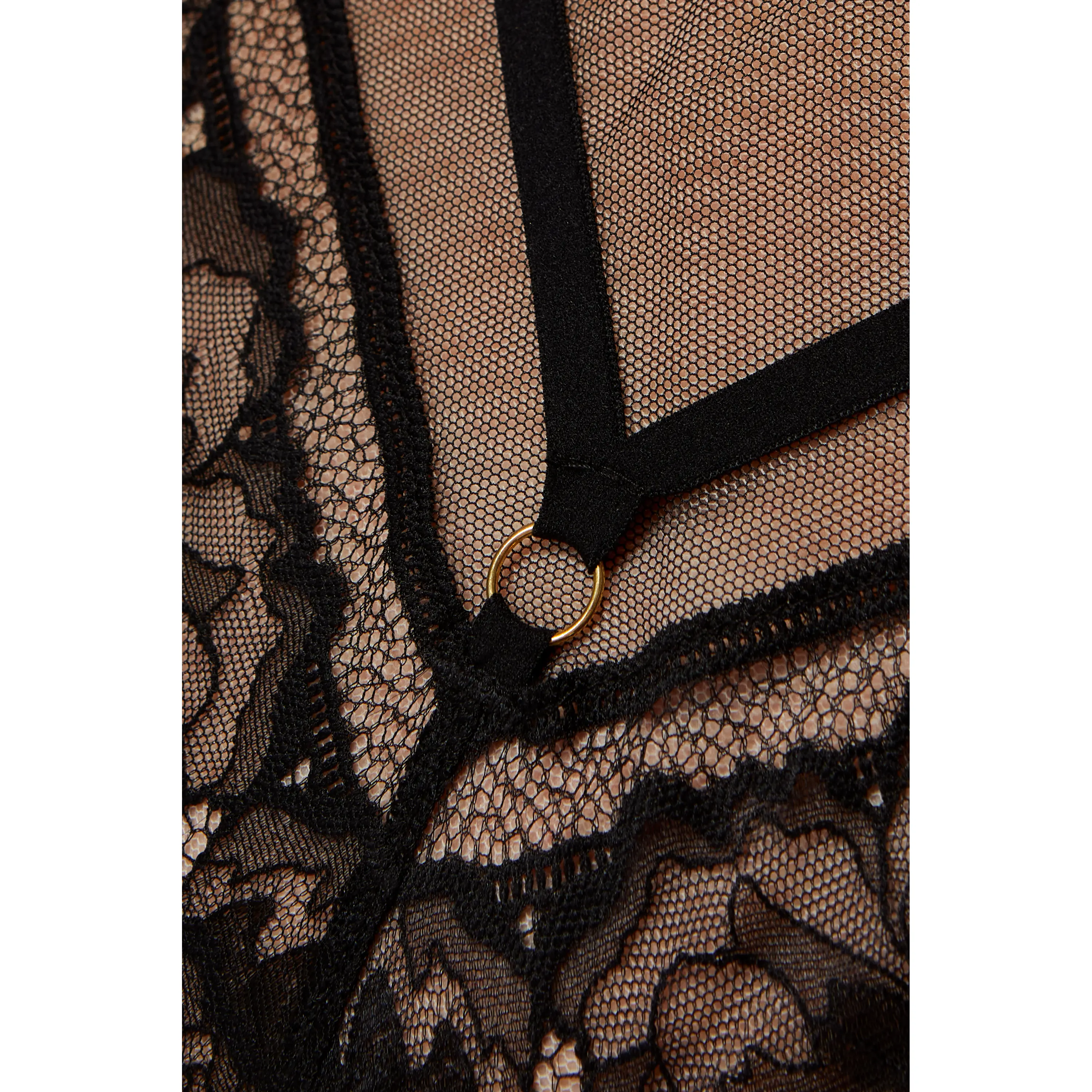 Gorteks Gwen Sheer Lace Mid Rise Bikini Panty — view 6