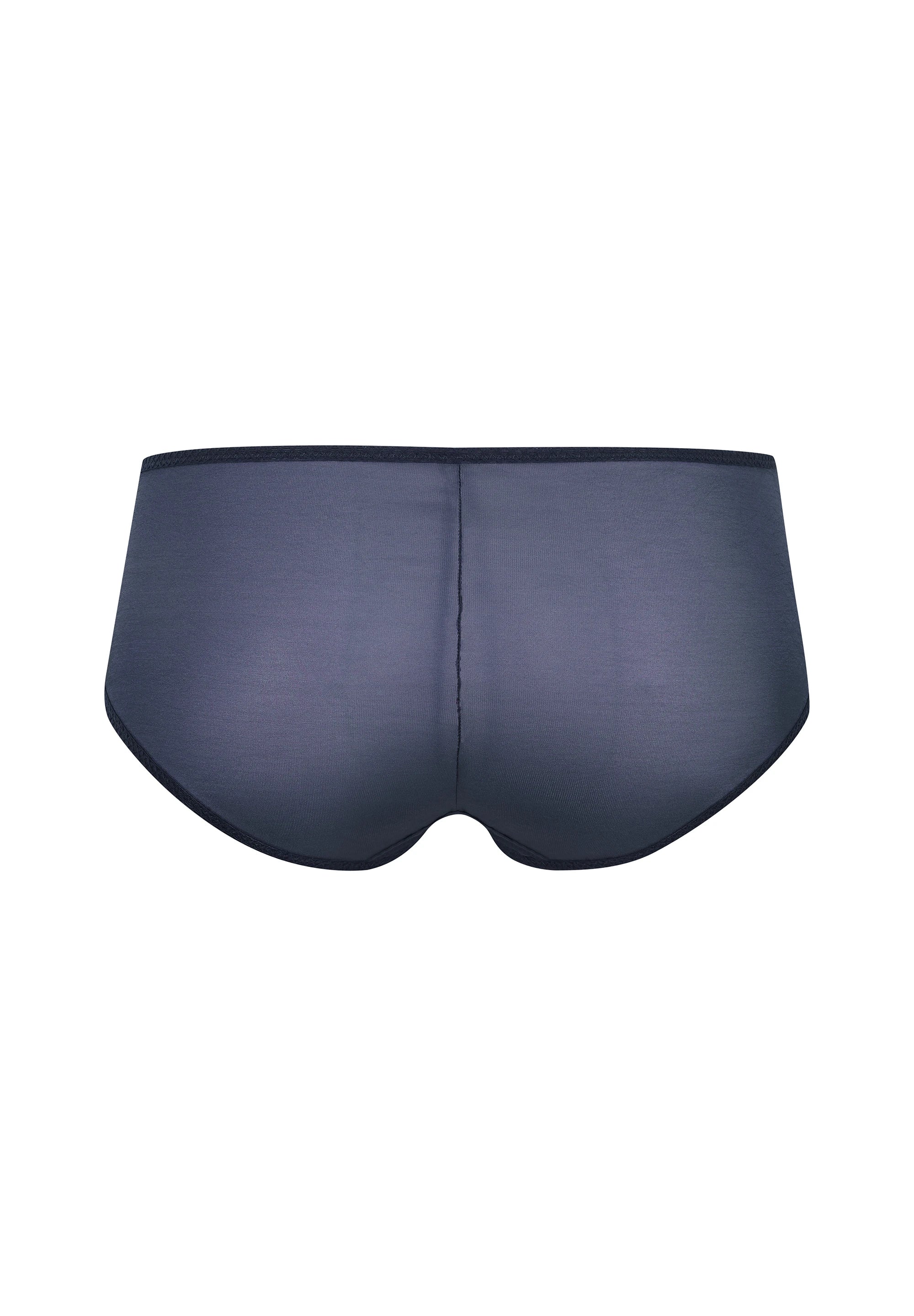 Gossard Glossies Shadow Blue Sheer Short Panty — view 6