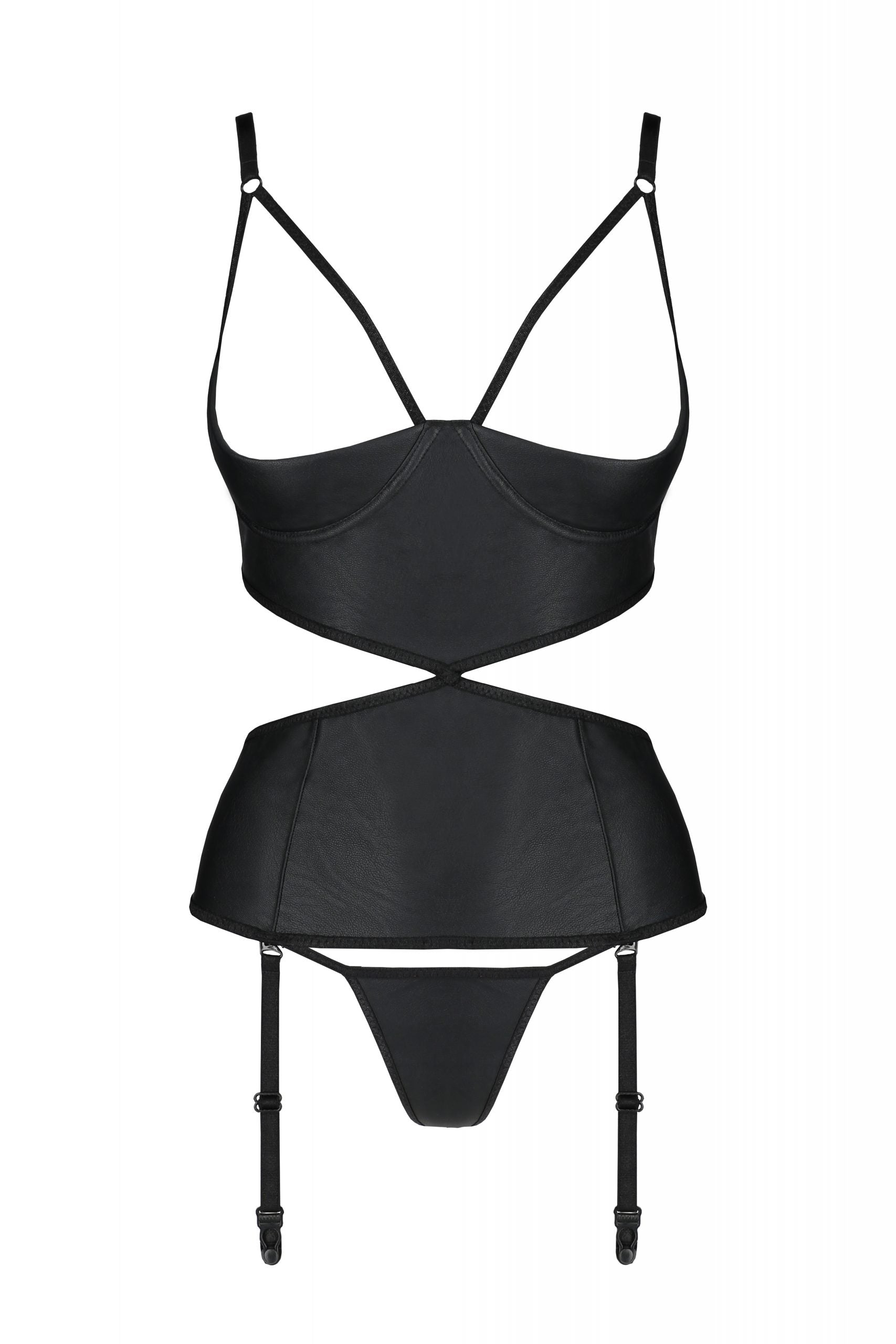 Sexy Open Cup Corset Passion Jannies — view 4