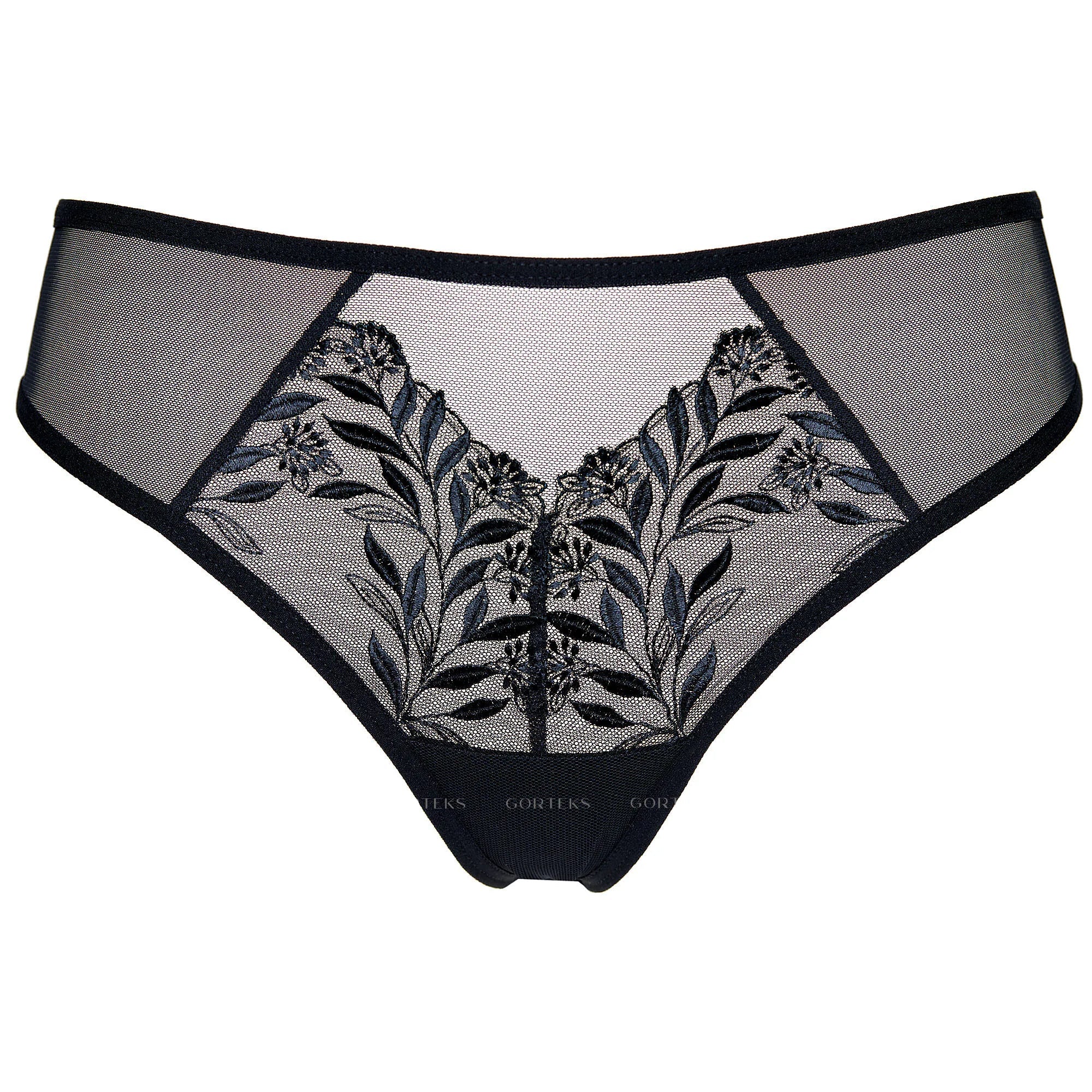 Gorteks Libby Sheer Mid Rise Bikini Panty — view 3
