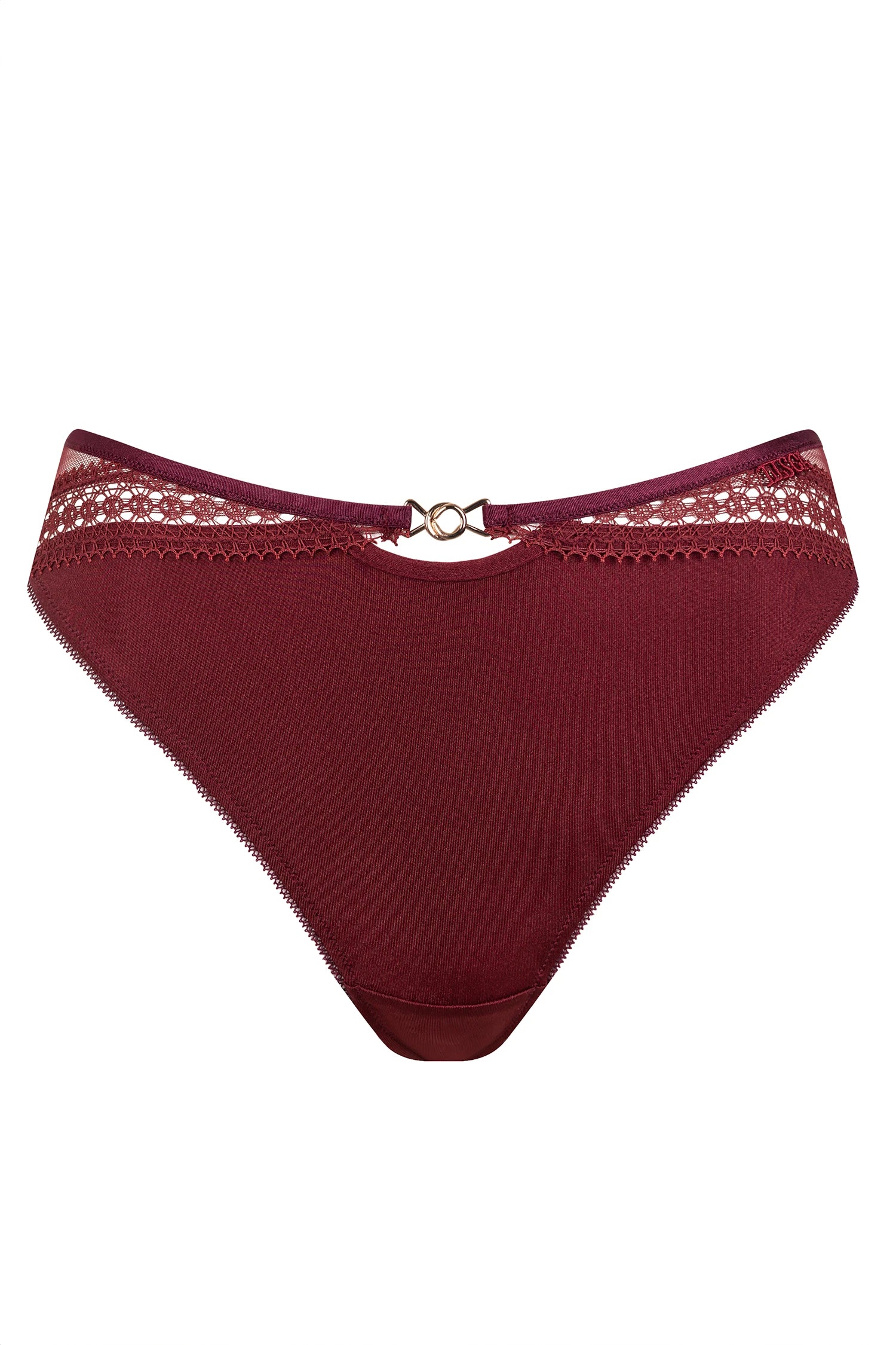 Lisca Adventure Garnet Red Brazilian Panty — view 3