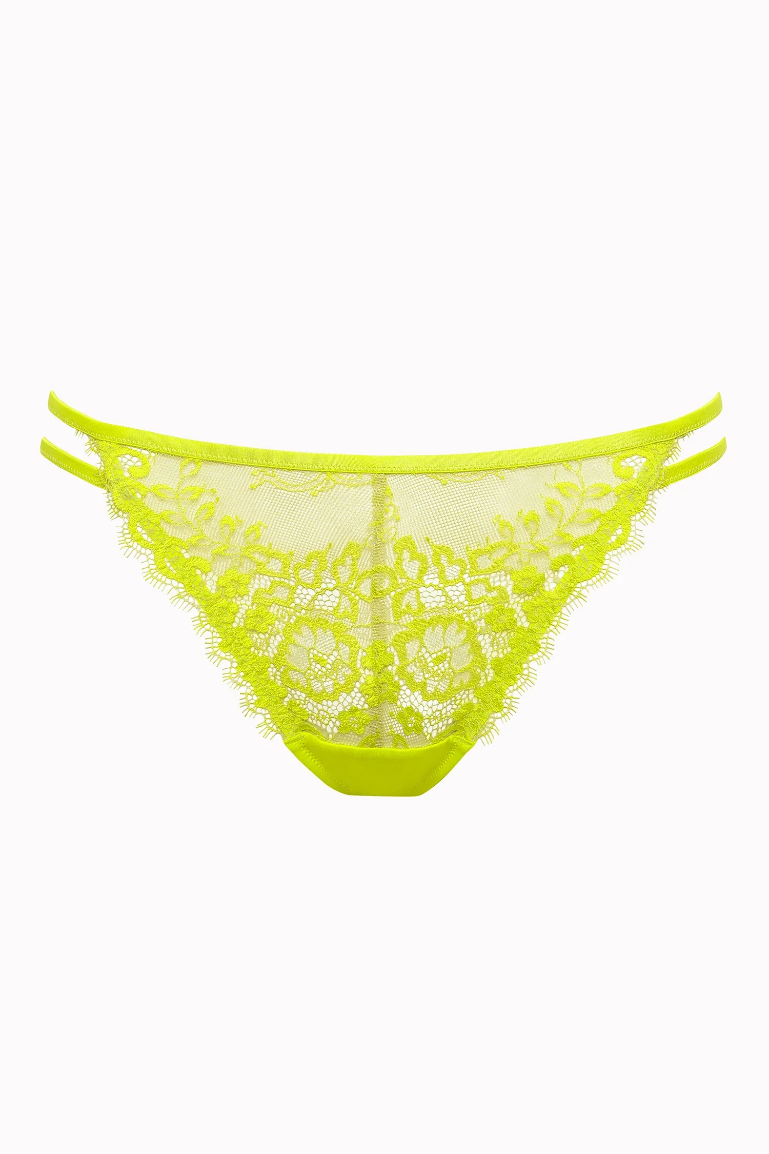 Lisca Highlight Green Glow Thong Panty — view 3