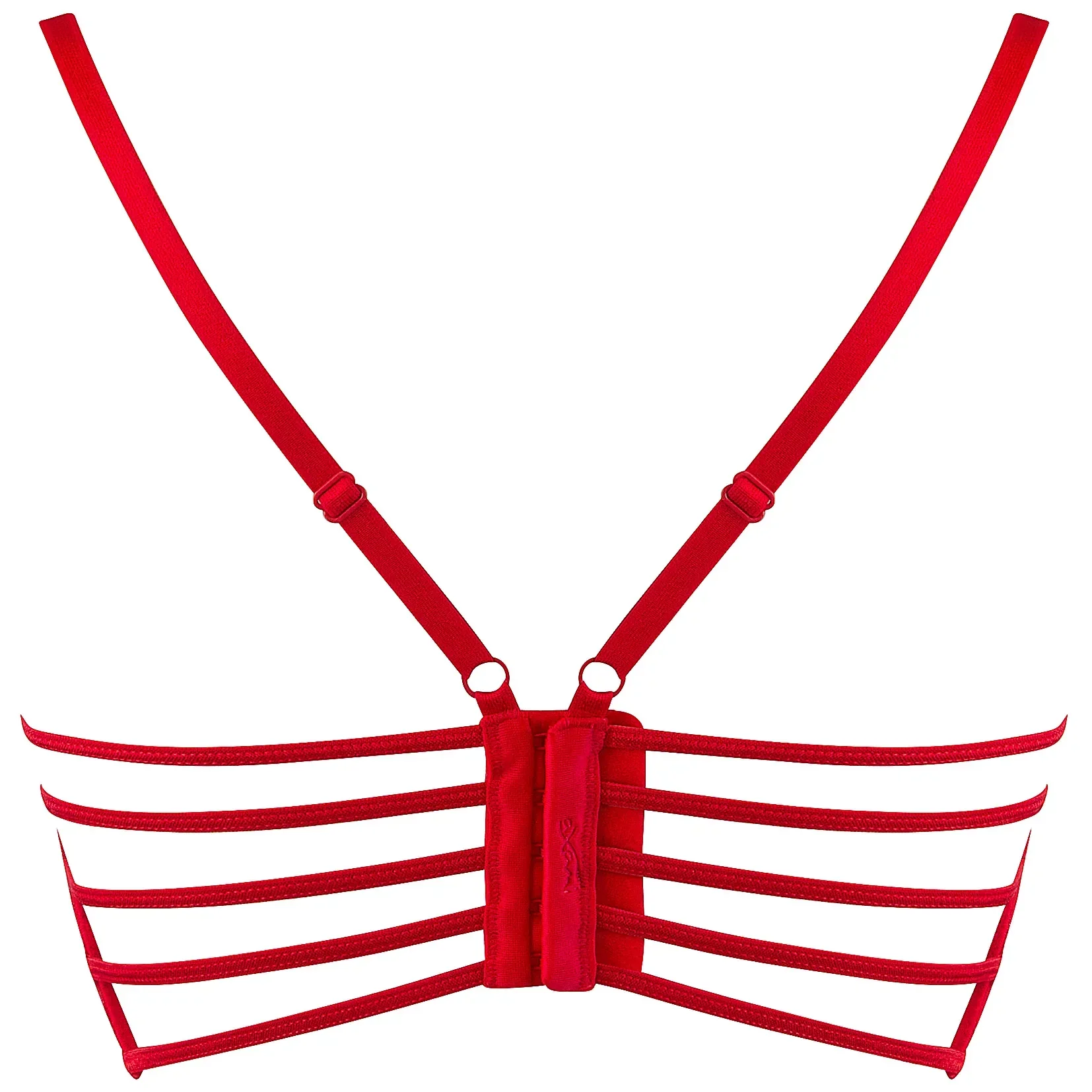 Axami Valentine Longline Plunge Sheer Lace Bra — view 5