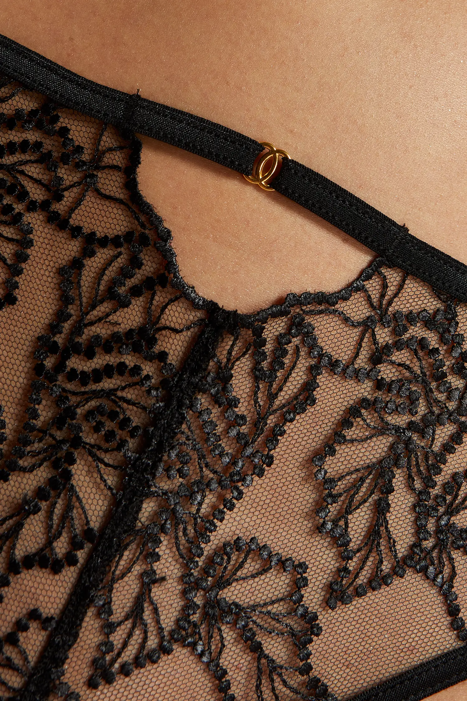 Gorteks Madame Sheer Brazilian Thong Panty — view 3