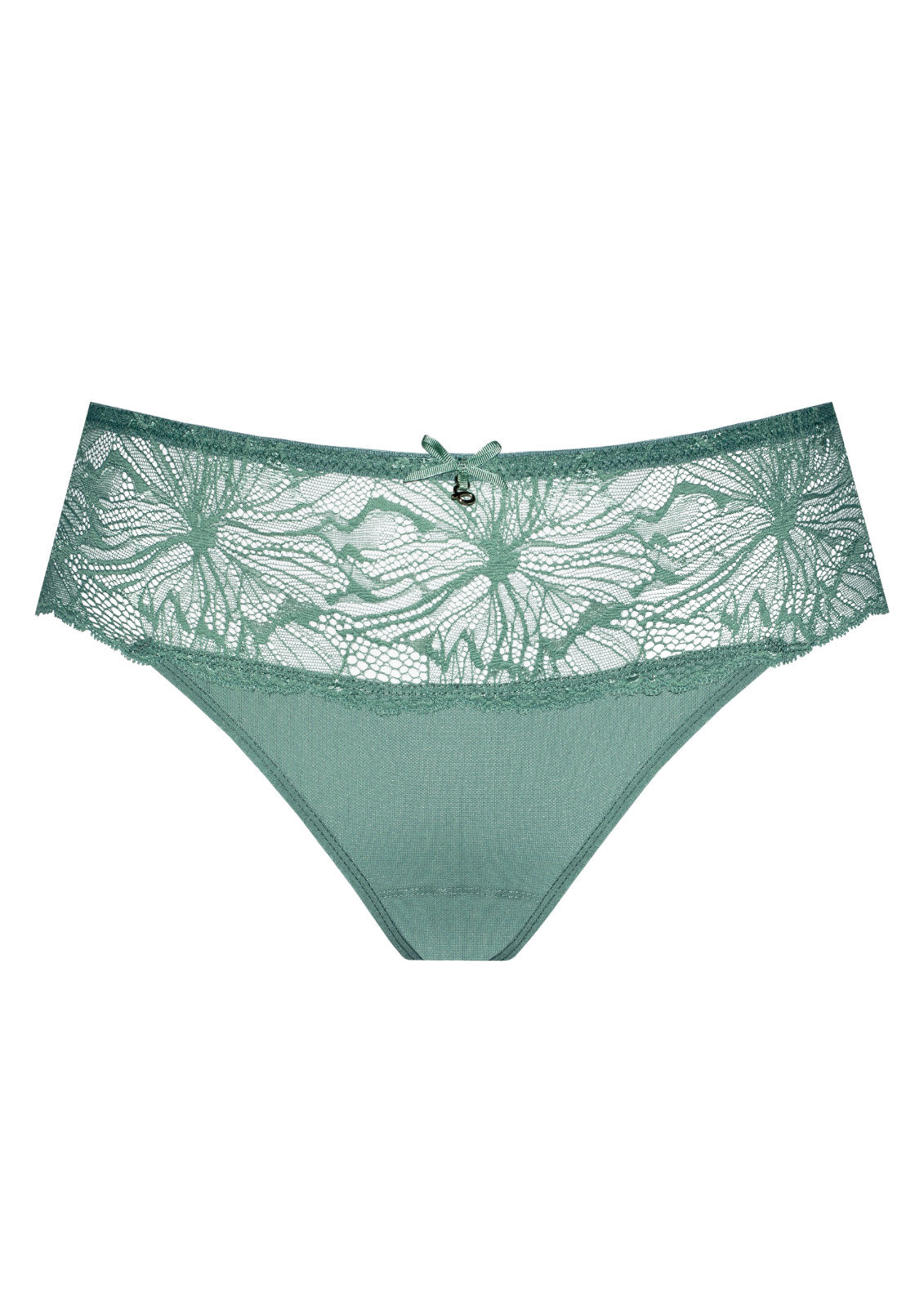 Samanta Mila Sage Lace Thong Panty — view 3