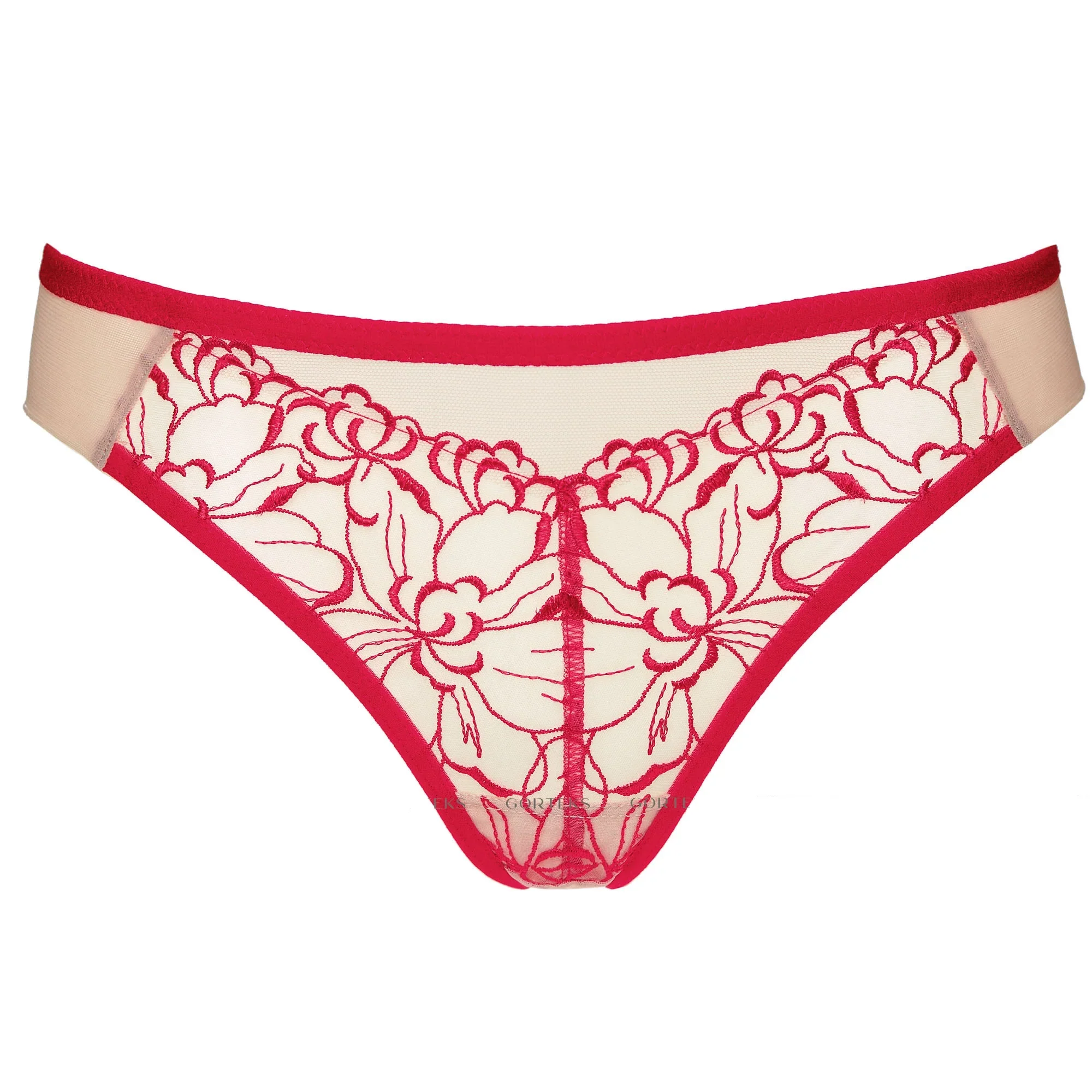 Gorteks Mistress Sheer Mesh Thong Panty — view 7