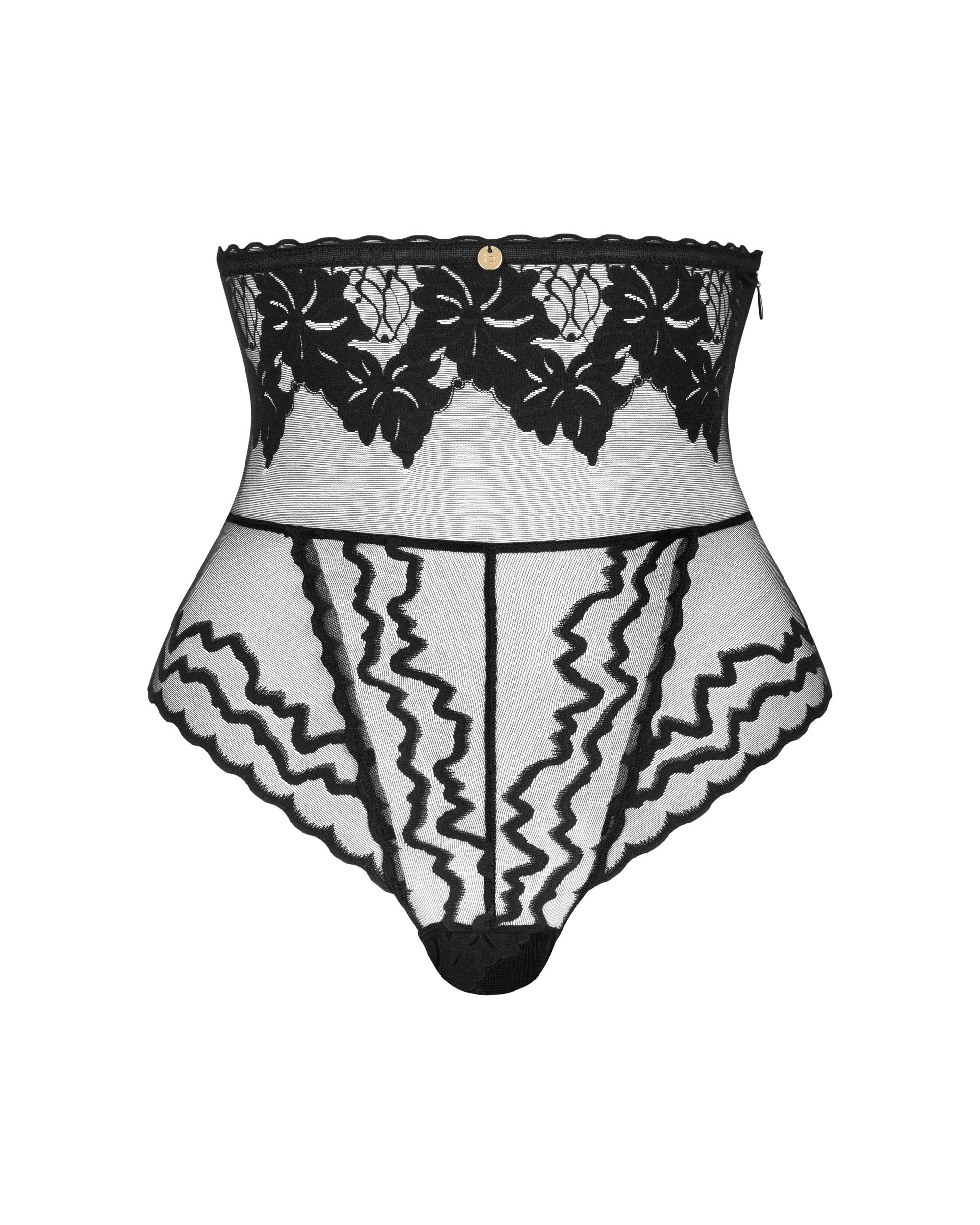Obsessive Arienna High Waist Peek-a-Boo Panty — view 3