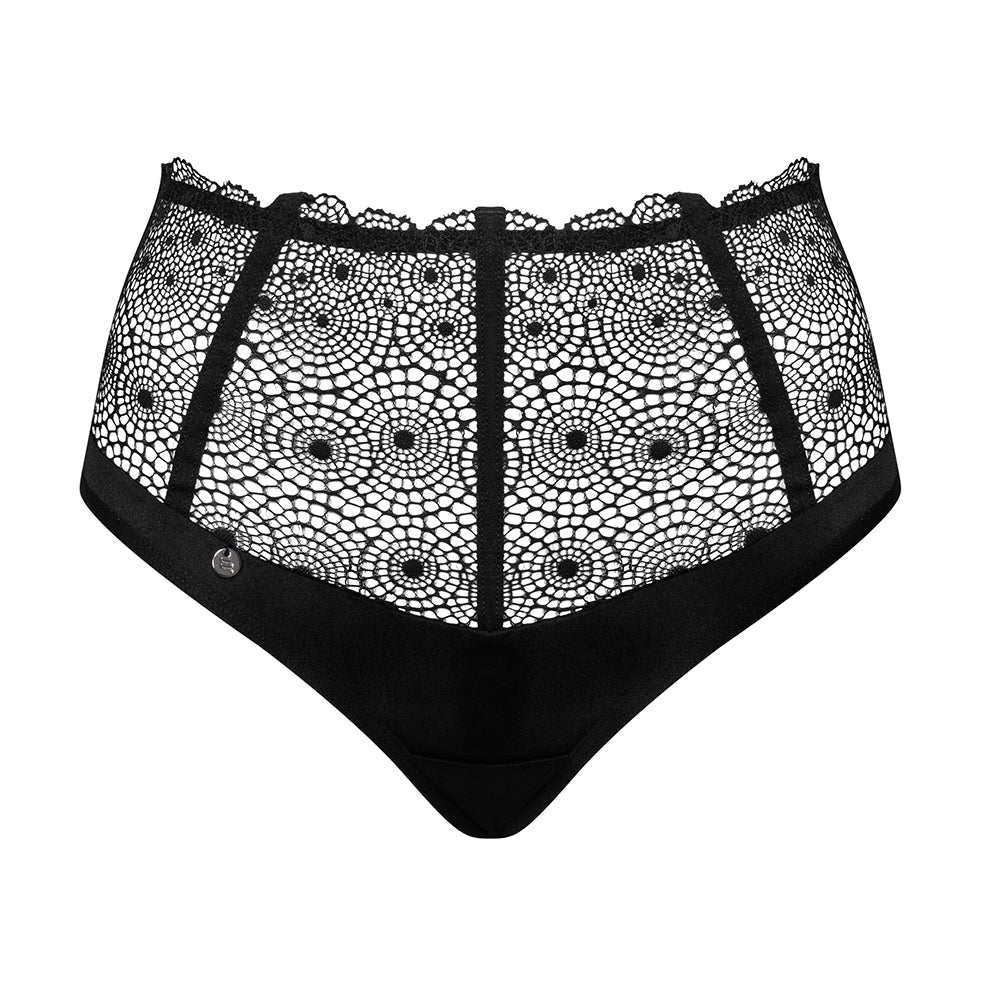 Obsessive Sharlotte Seductive Lace High Waist Panty — view 4
