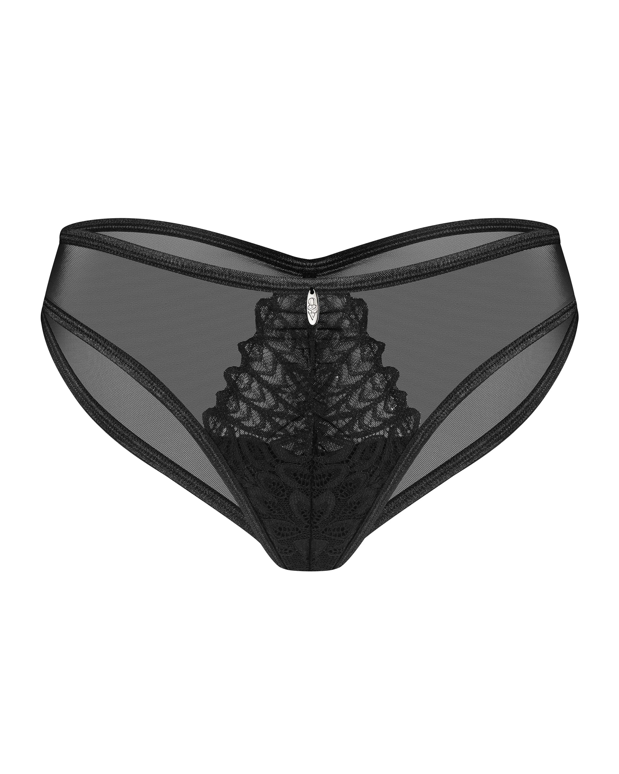 Obsessive Donarella Sheer Mesh Lace Bikini Panty — view 3