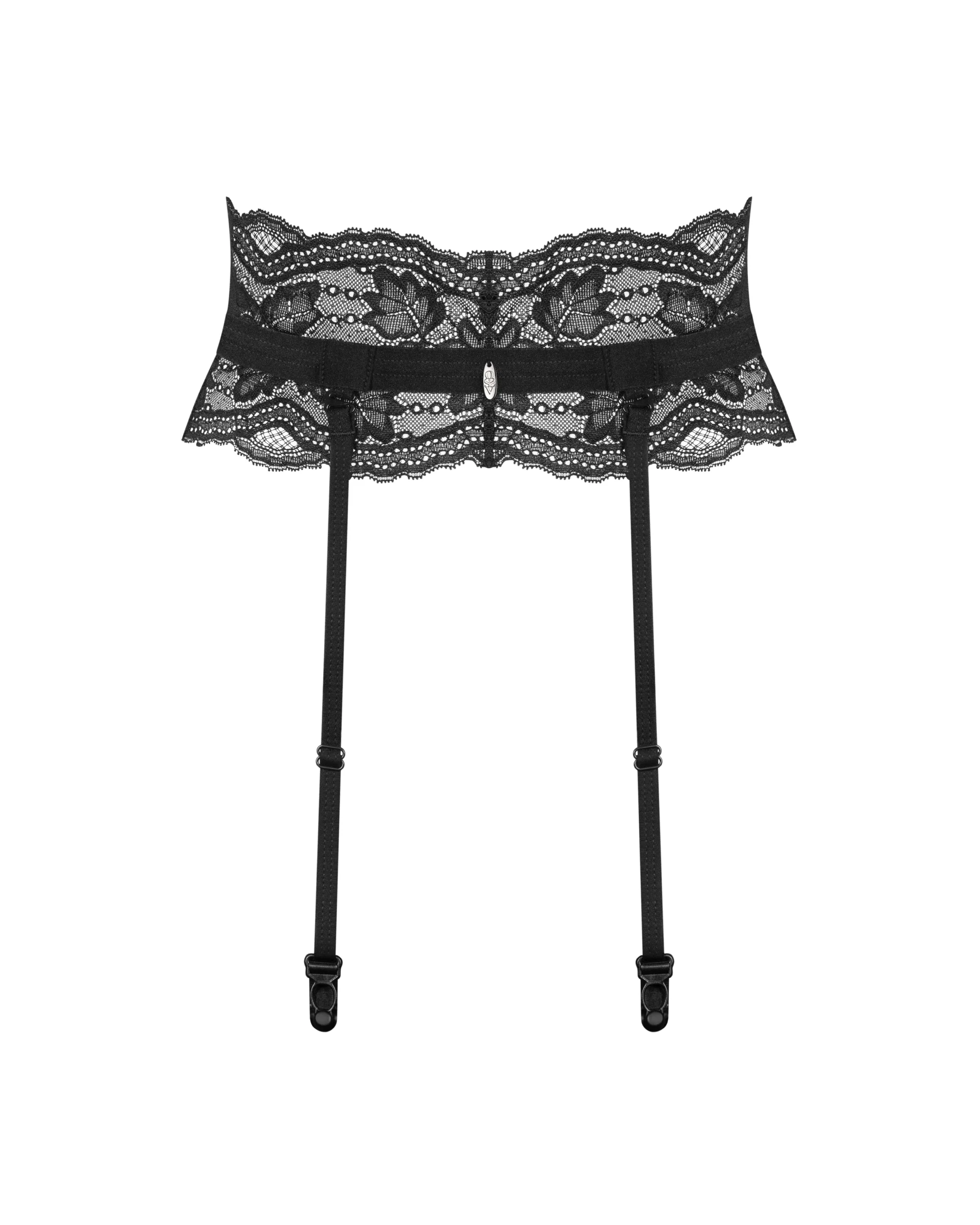 Obsessive Nutris Sheer Lace Garter Belt — view 4