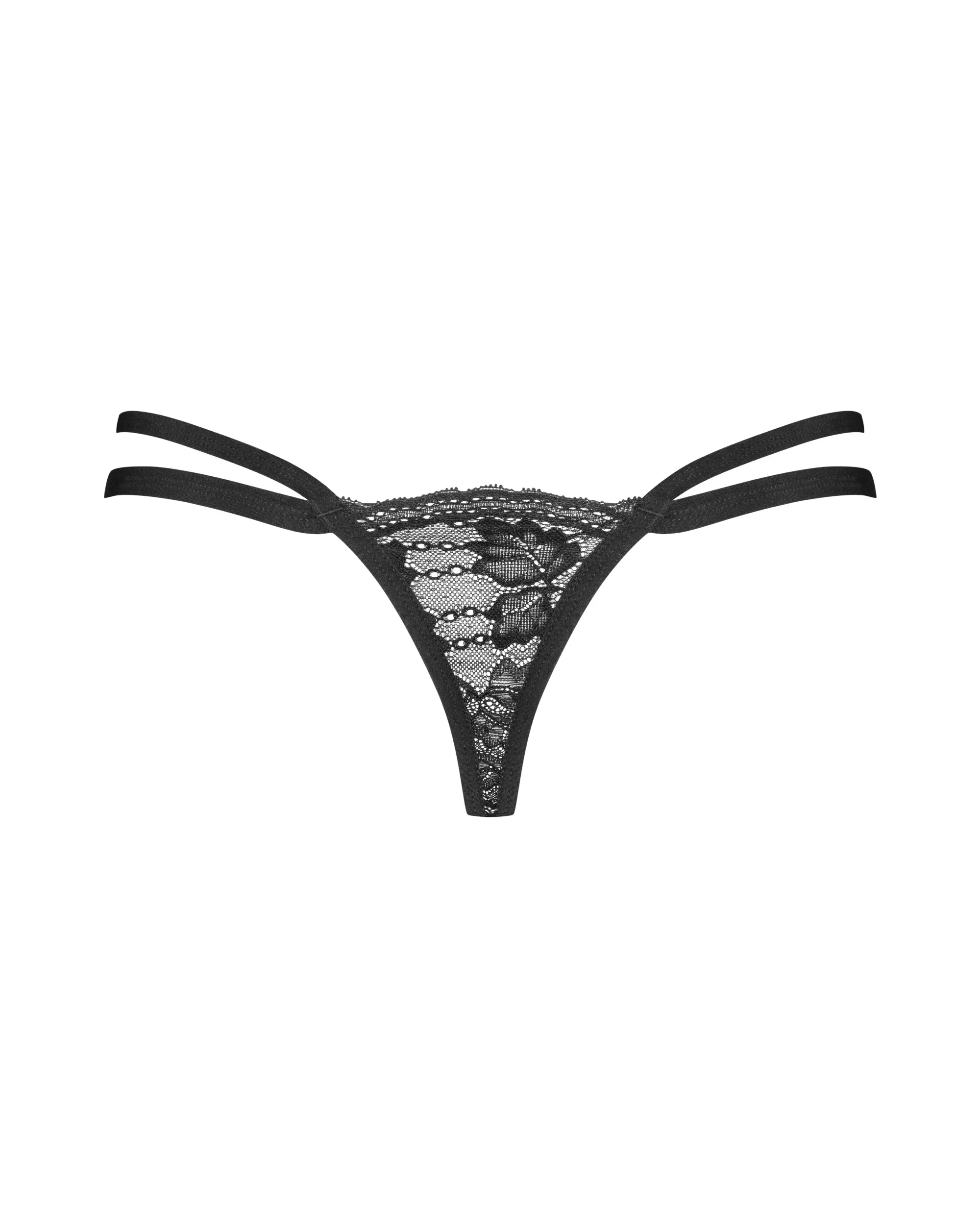Obsessive Nutris Lace String Thong Panty — view 5