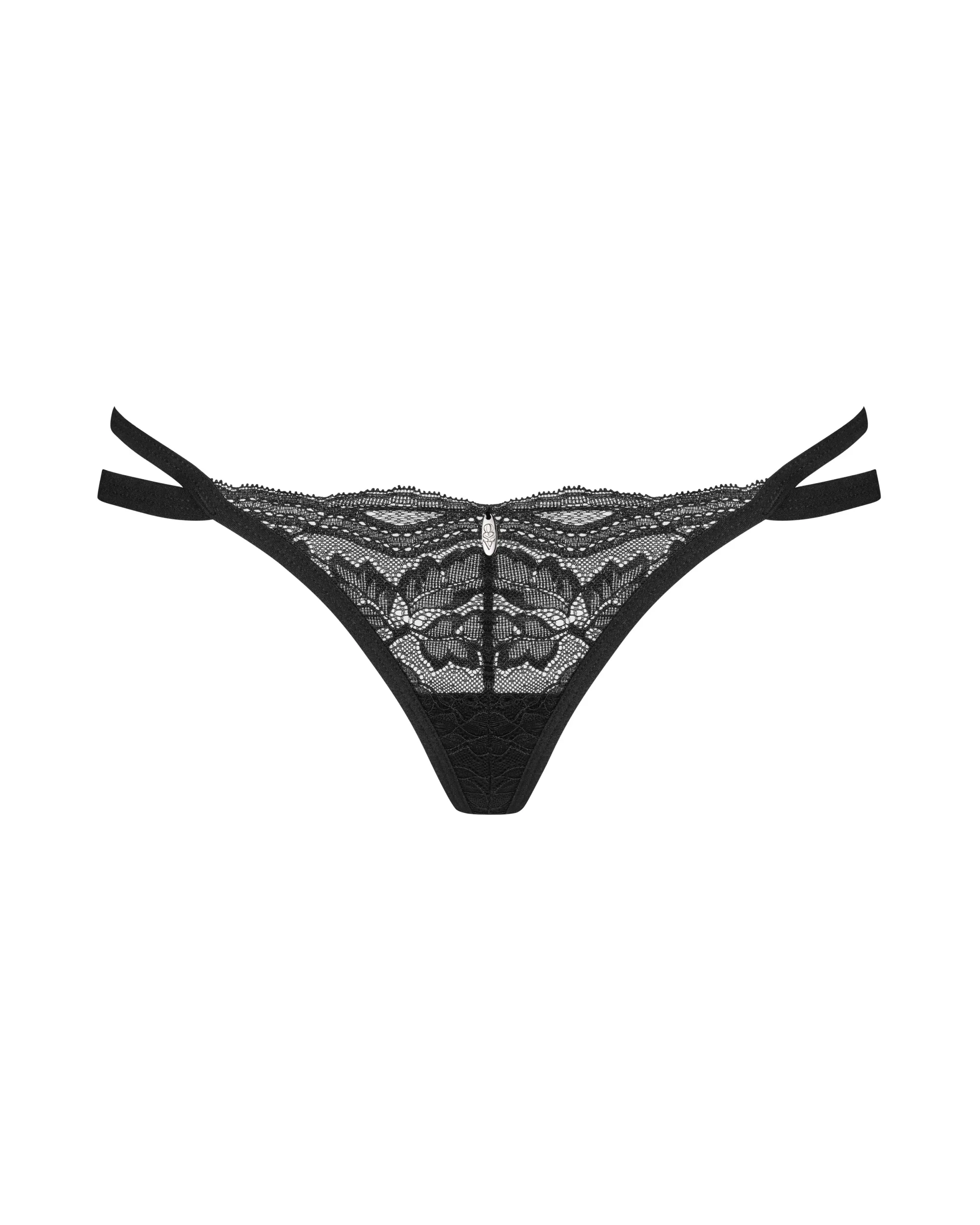 Obsessive Nutris Lace String Thong Panty — view 4
