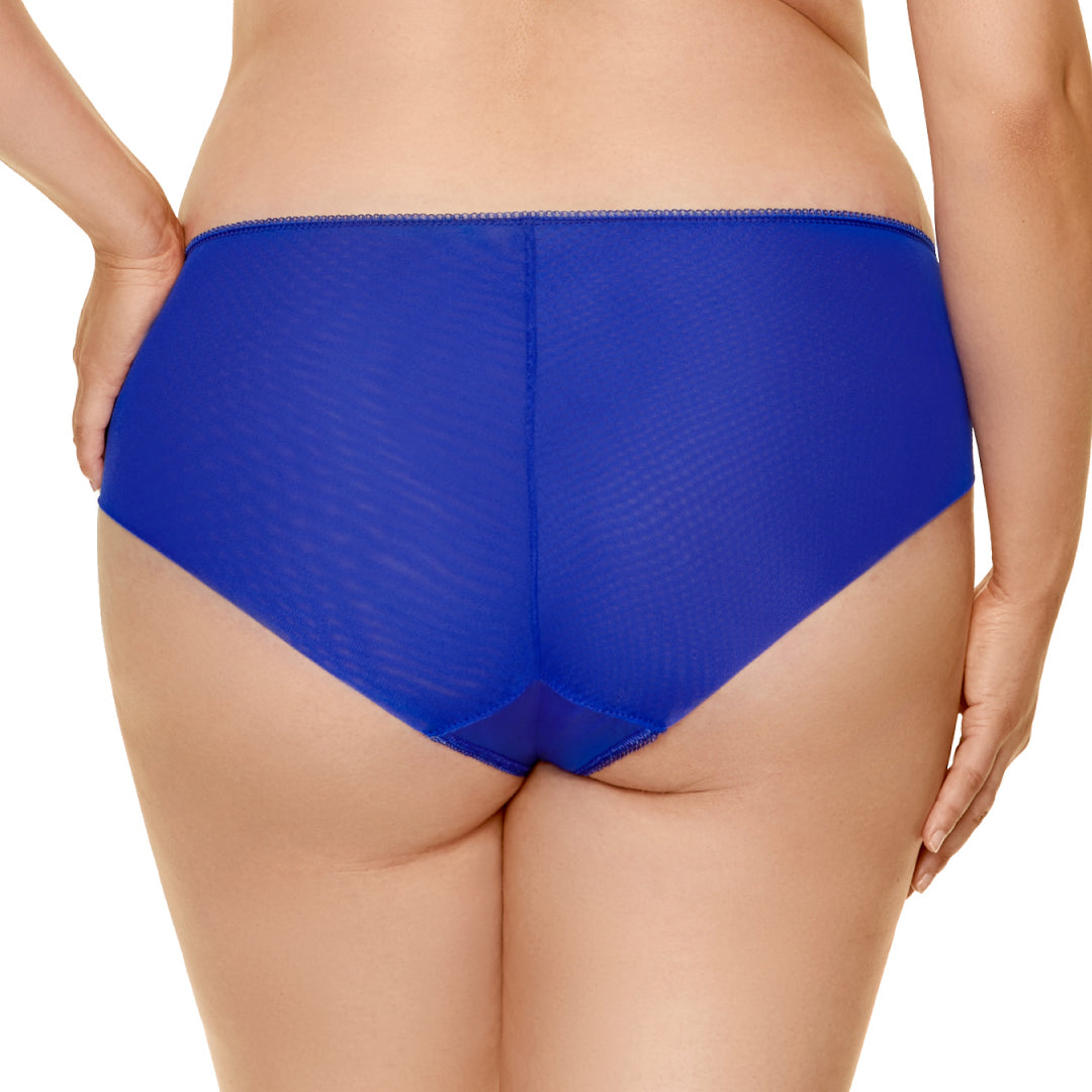 Gorteks Pamela Sapphire Semi Sheer Low Rise Bikini Panty — view 6