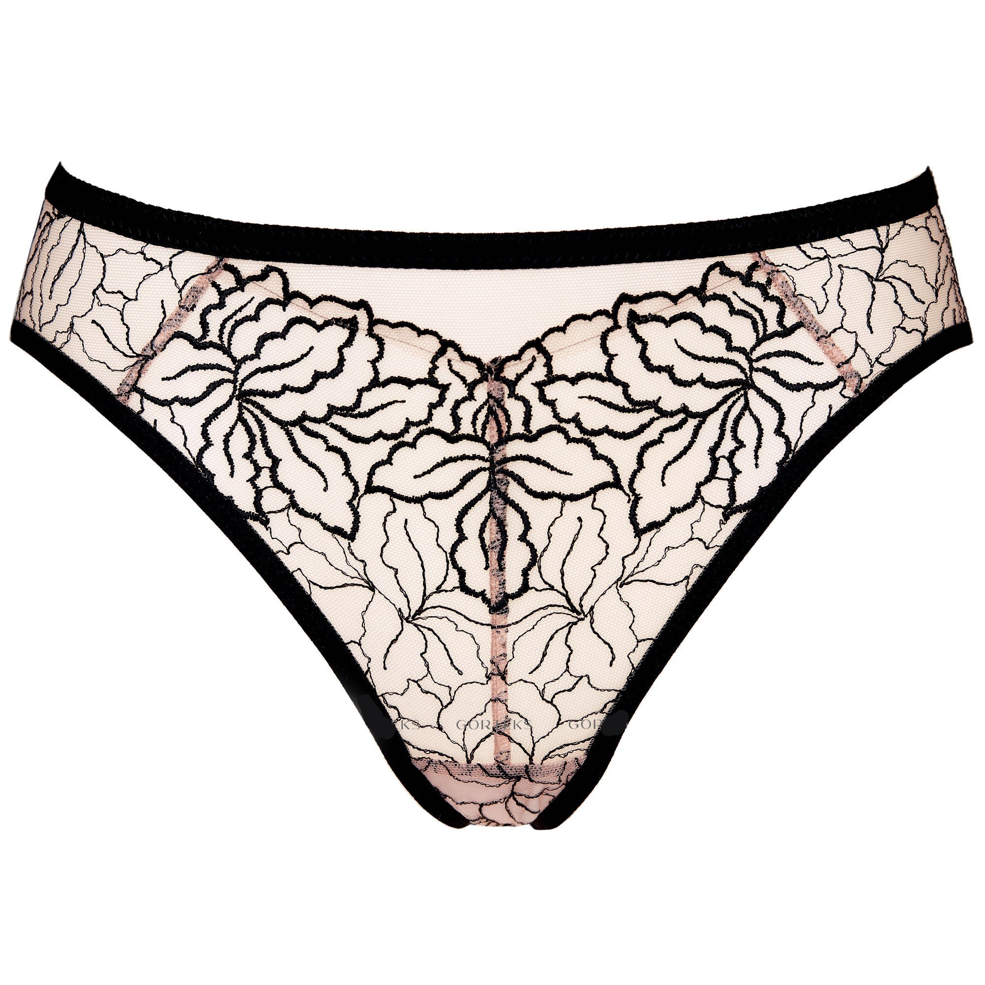 Gorteks Rumi Sheer Mesh Thong Panty — view 6