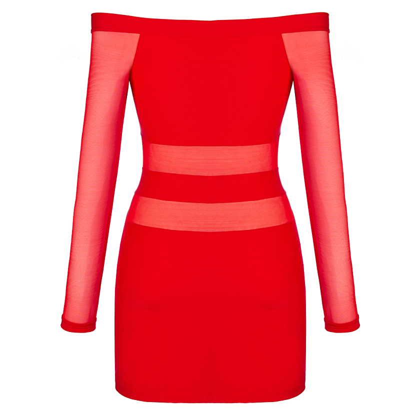 Axami Party at Ibiza Red Dress — view 4