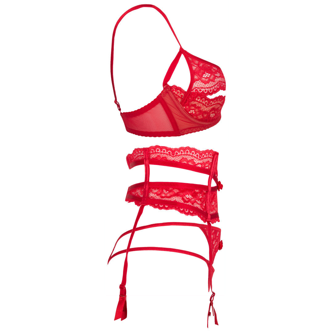 Axami Intense Sheer Peek-A-Boo Demi Bra — view 5