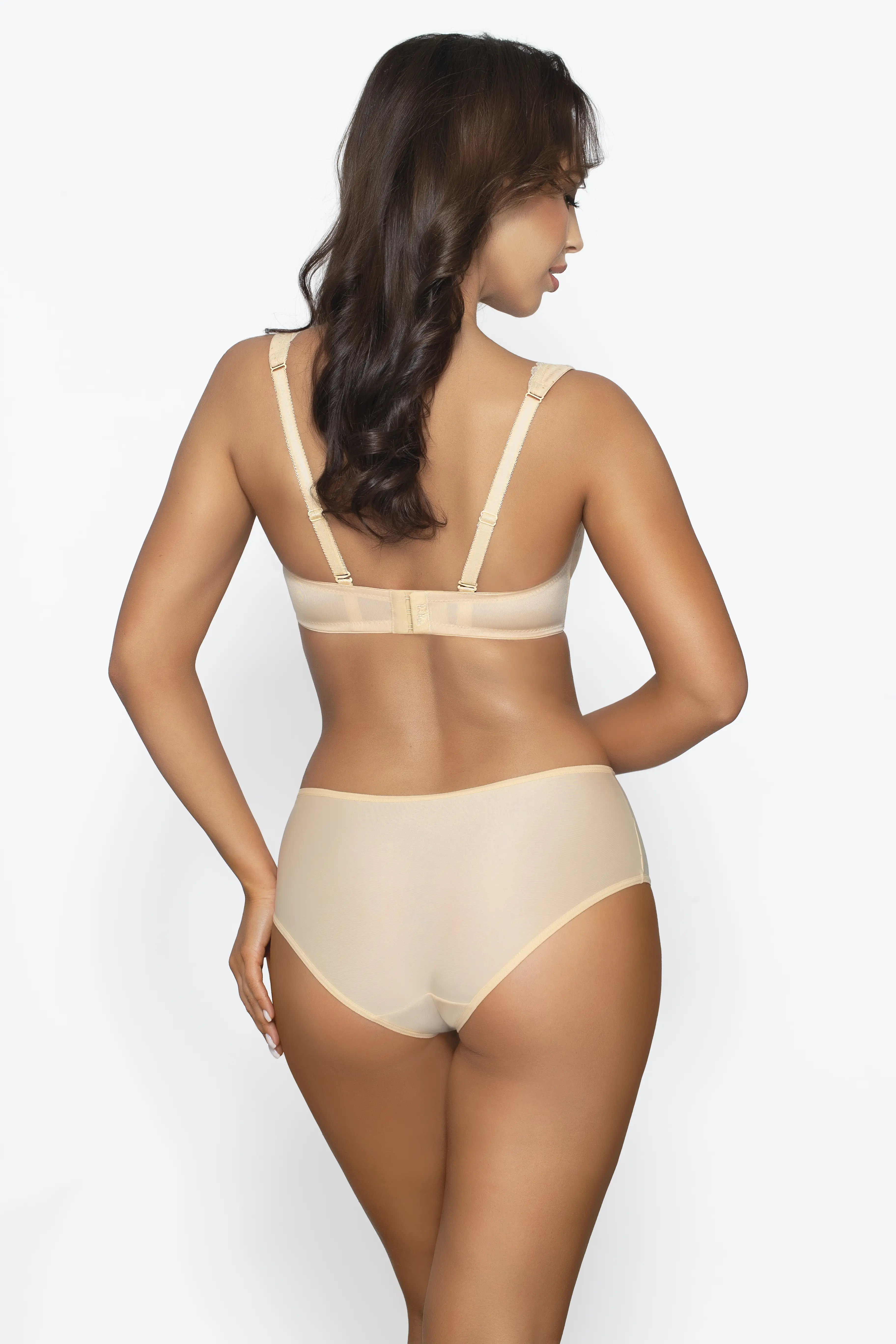 Classic Full Brief Panty PariPari Sophia Beige — view 4