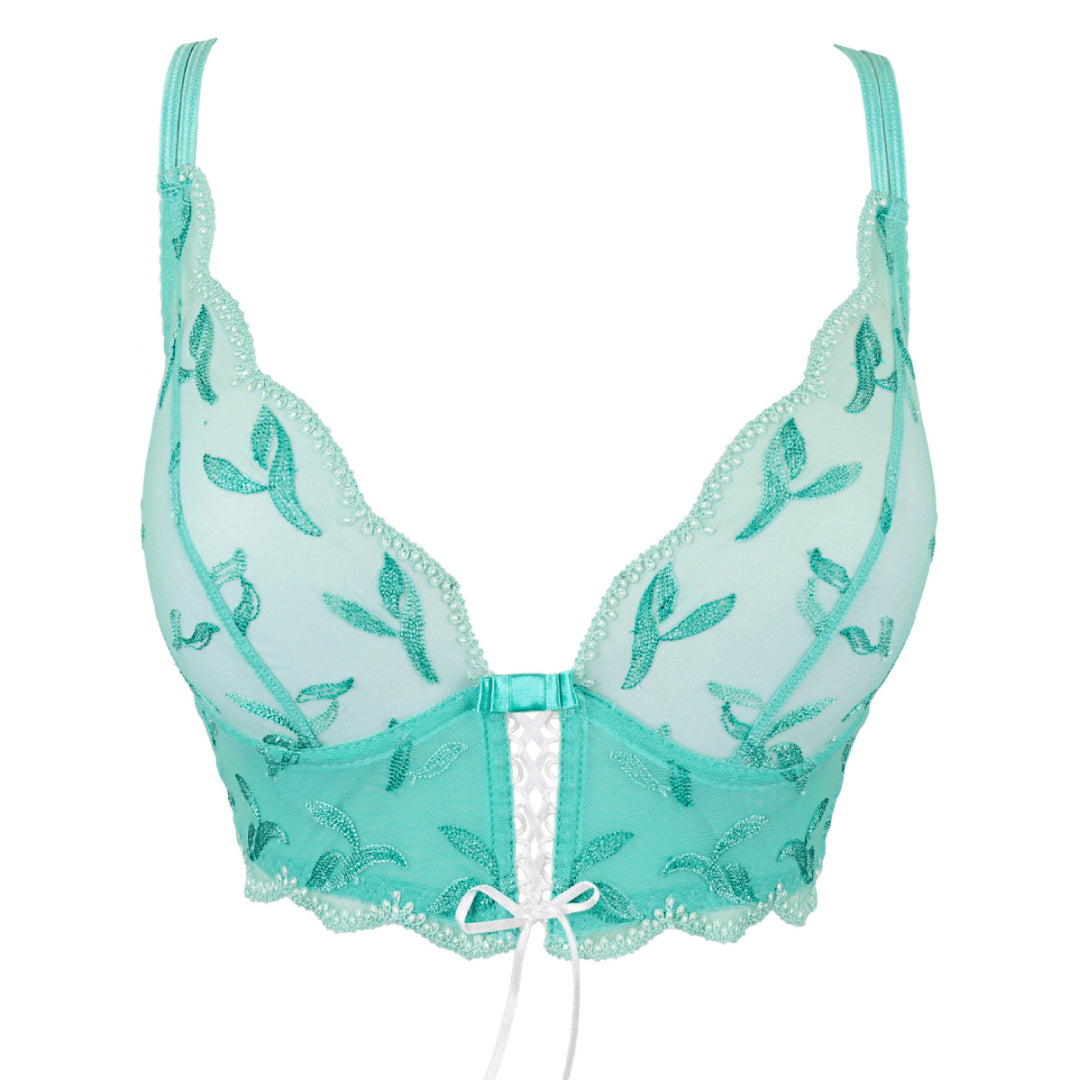 Axami Belize Beauty Transparent Longline Plunge Bra — view 7