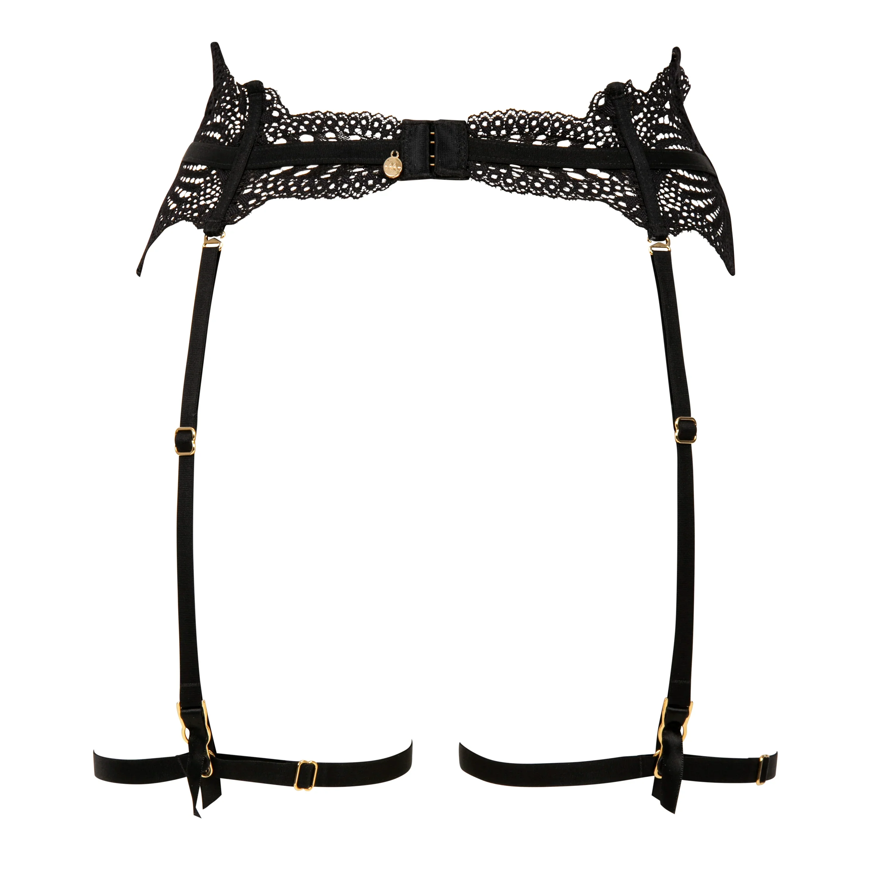 Atelier Amour Enlace Moi Sexy See Through Lace Garter Belt — view 5