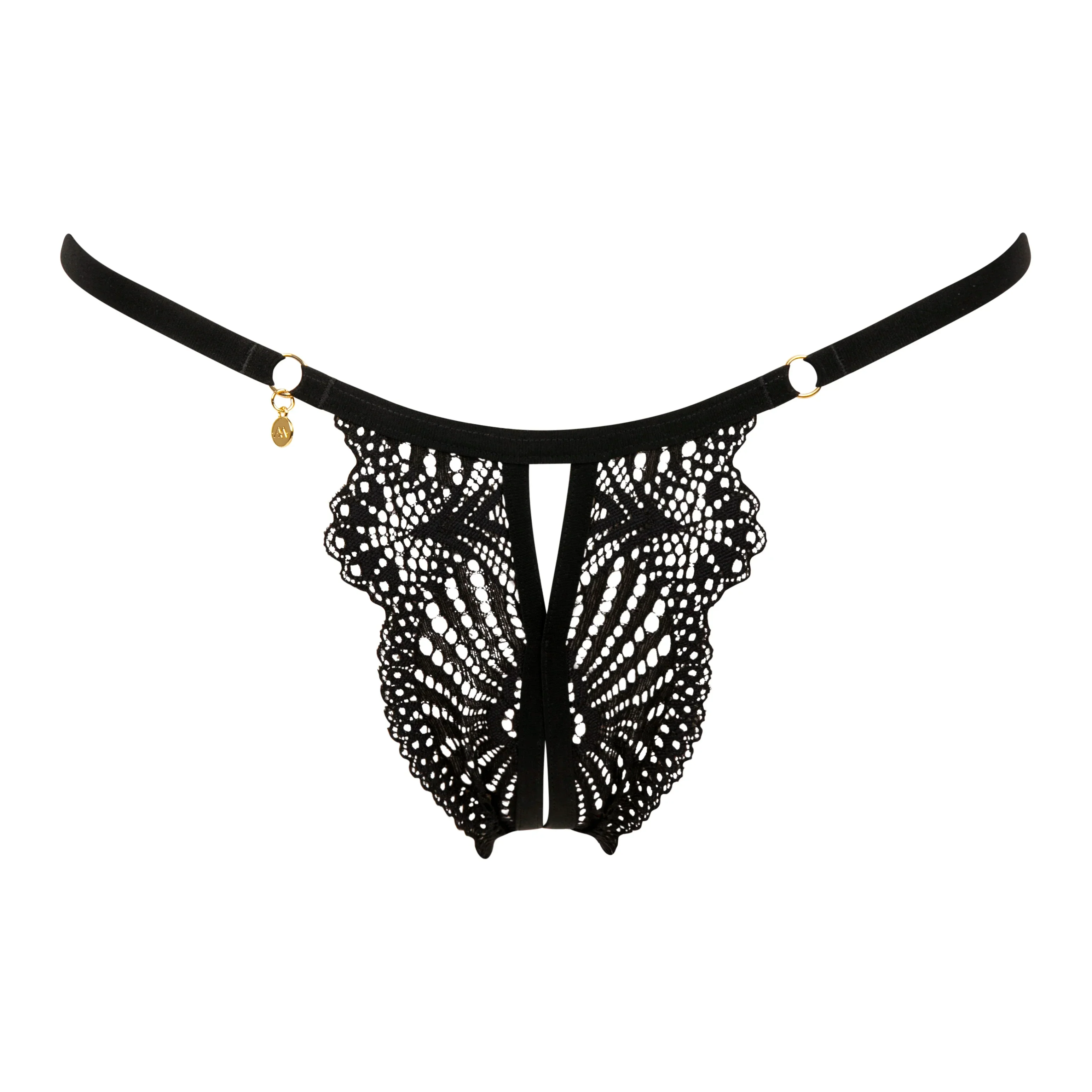 Atelier Amour Enlace Moi Sexy Open Peek-A-Boo String — view 3