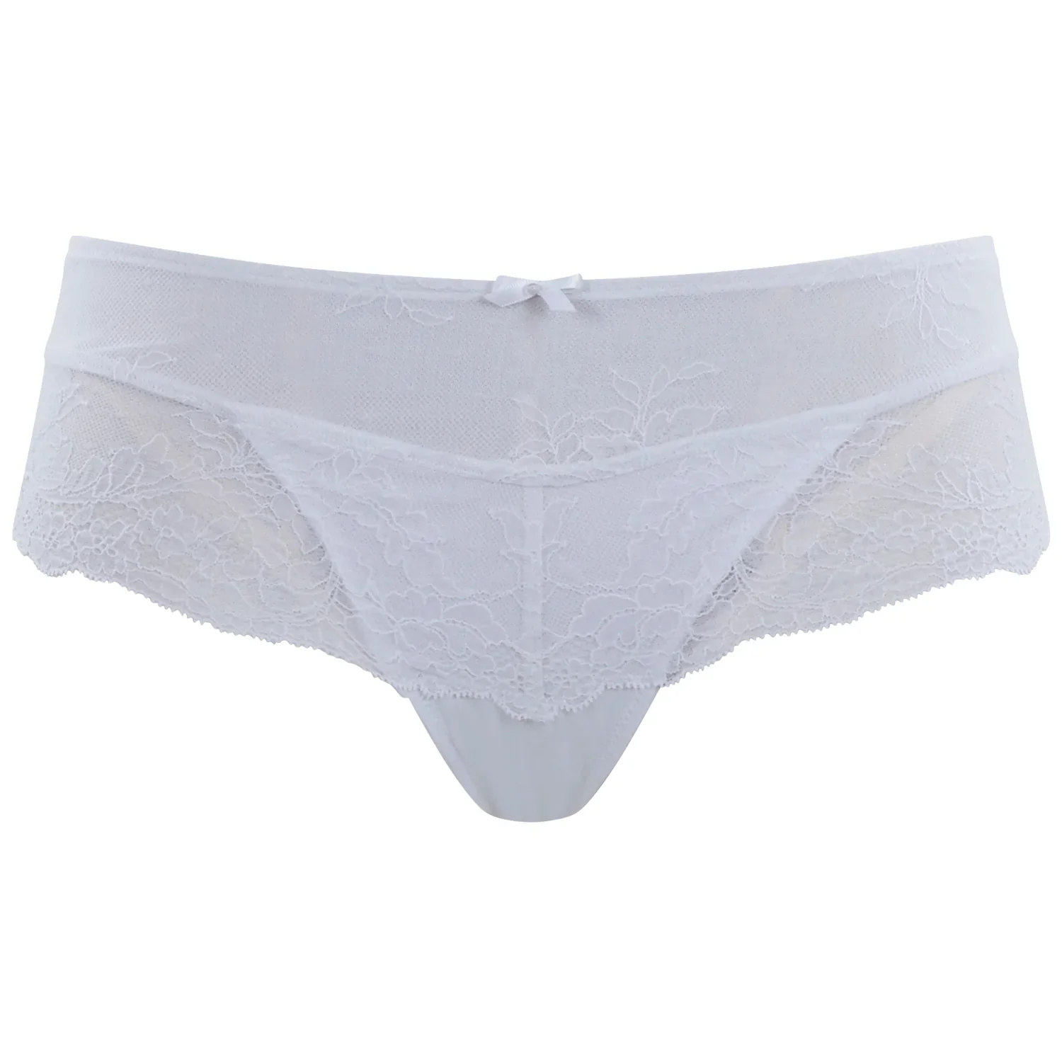 Panache Ana Brief Soft Lace Panty White — view 5