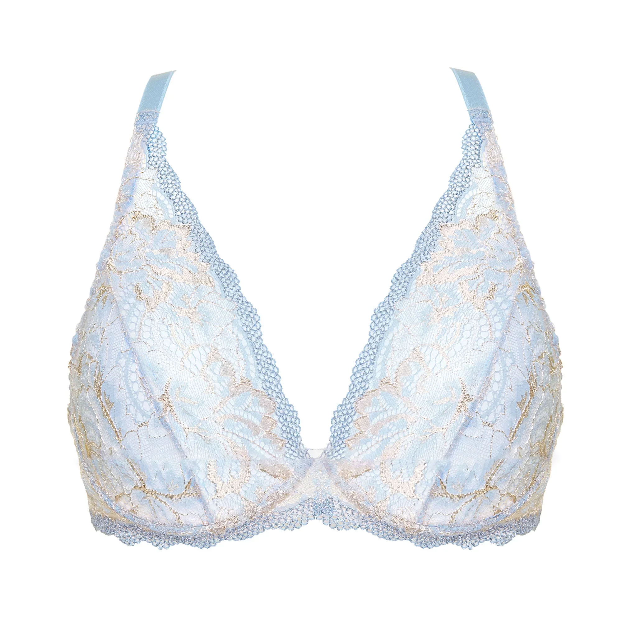Gorteks Manila Soft Lace Deep Plunge Bra — view 4
