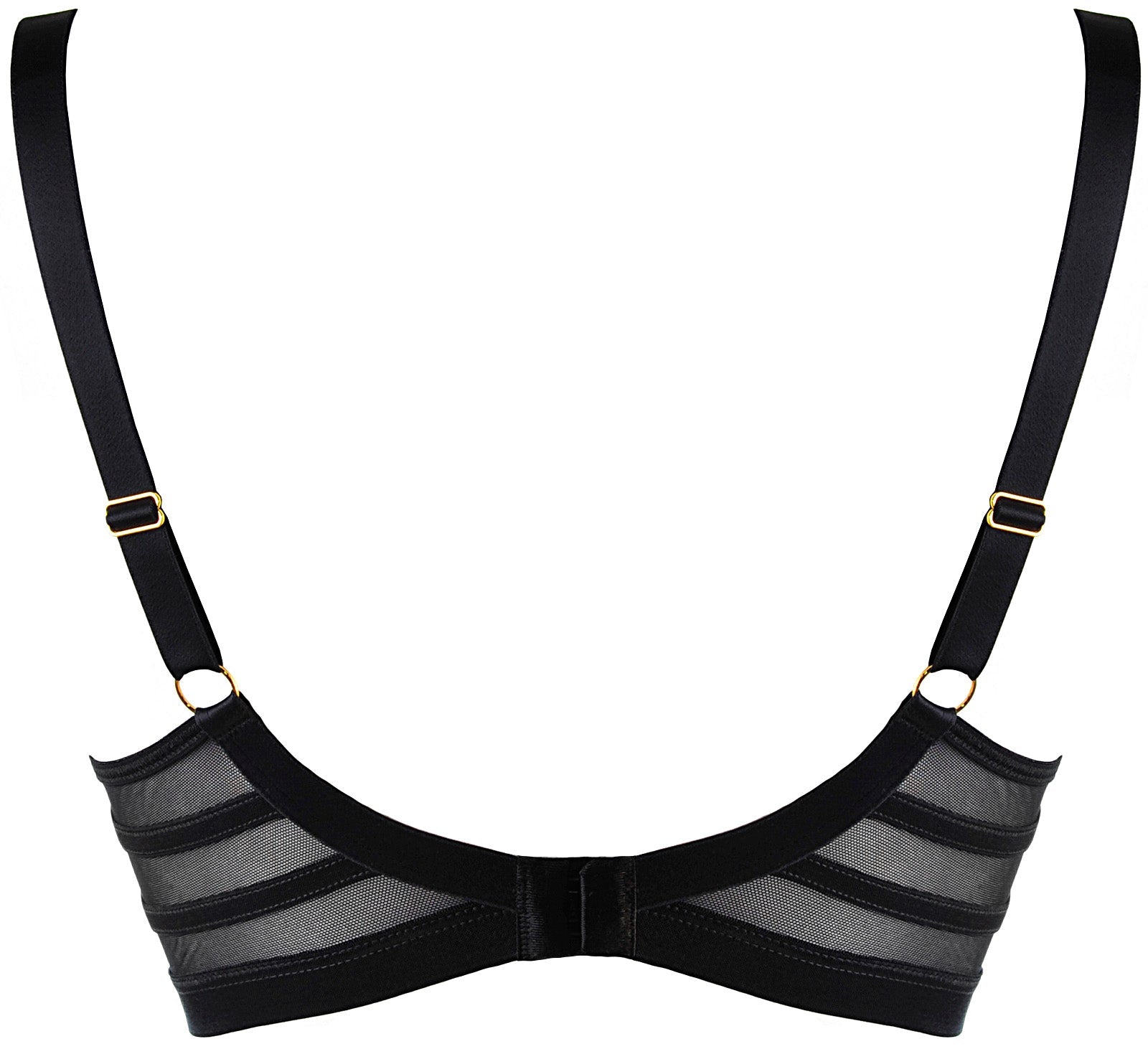 Axami Impression Soft Sheer Mesh Balconette Bra — view 6