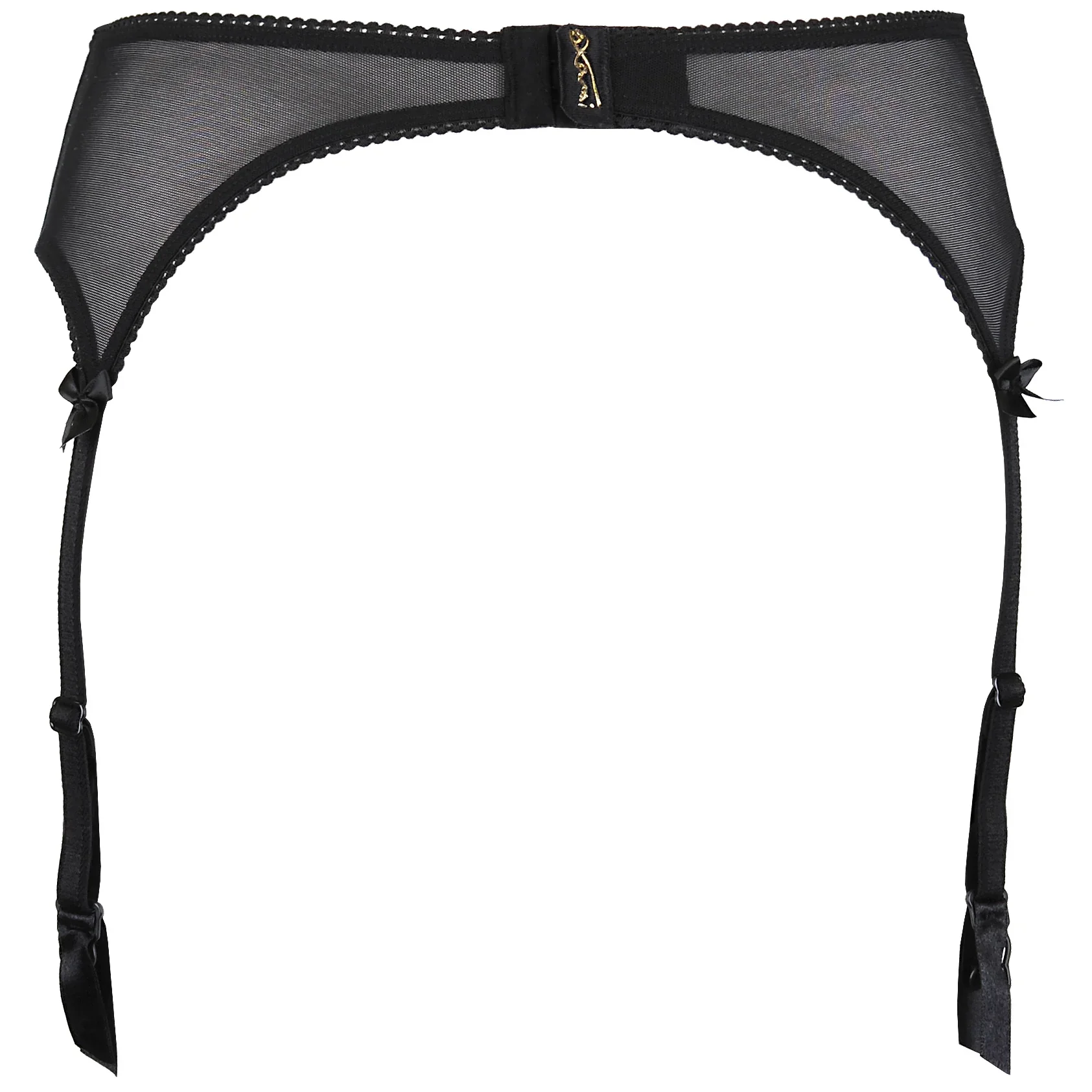 Axami Peep Show Soft Lace Garter Belt Axami — view 4